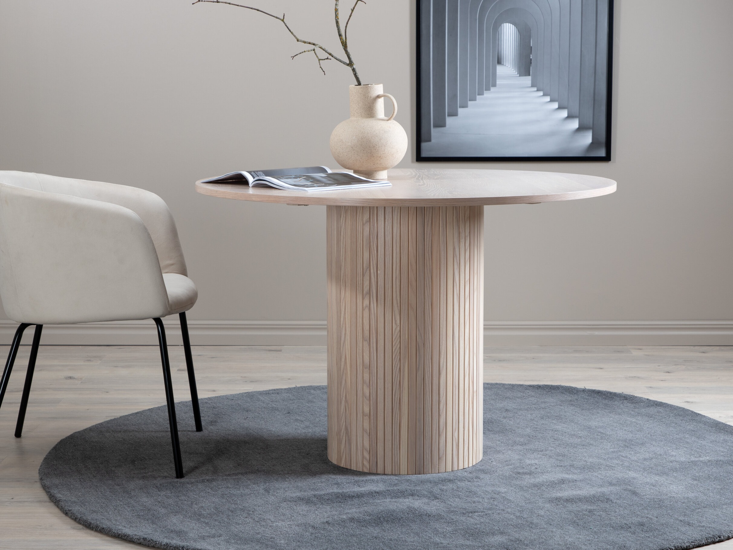 Table Dallas 1715 (Clair bois)