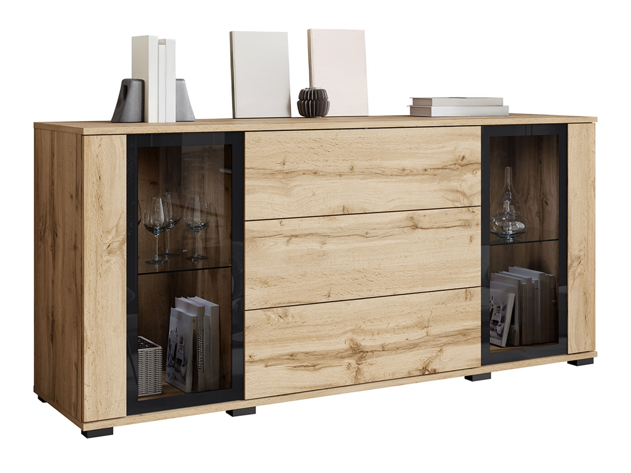 Commode Torcame 101 (Chêne wotan)