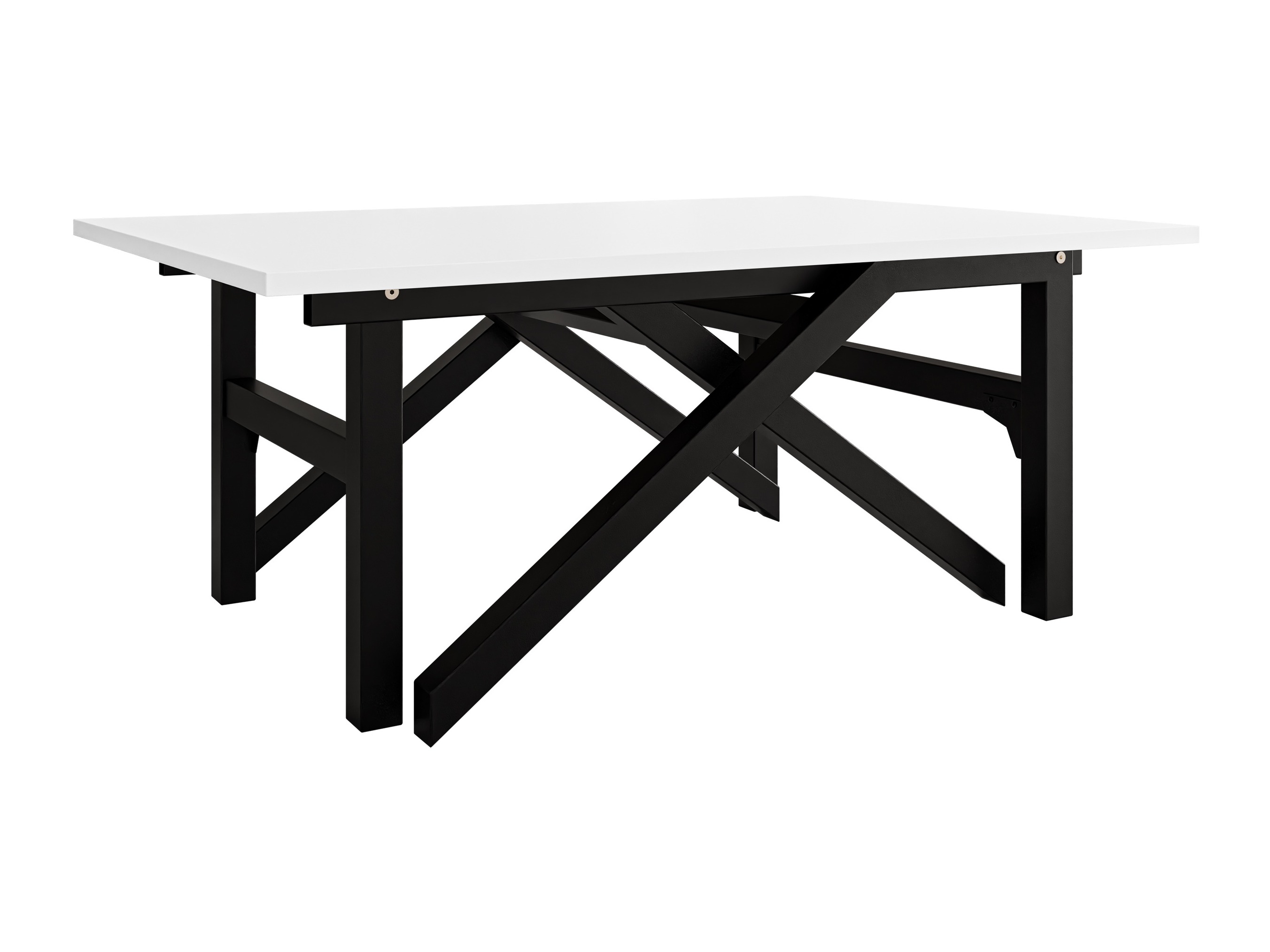 Transforming table basse Oswego 151 (Blanc + Noir)