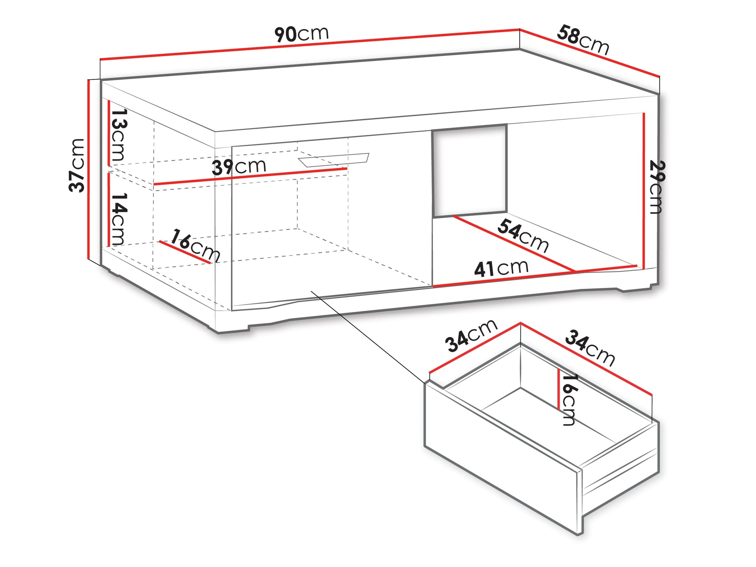 Table basse Elisale 109