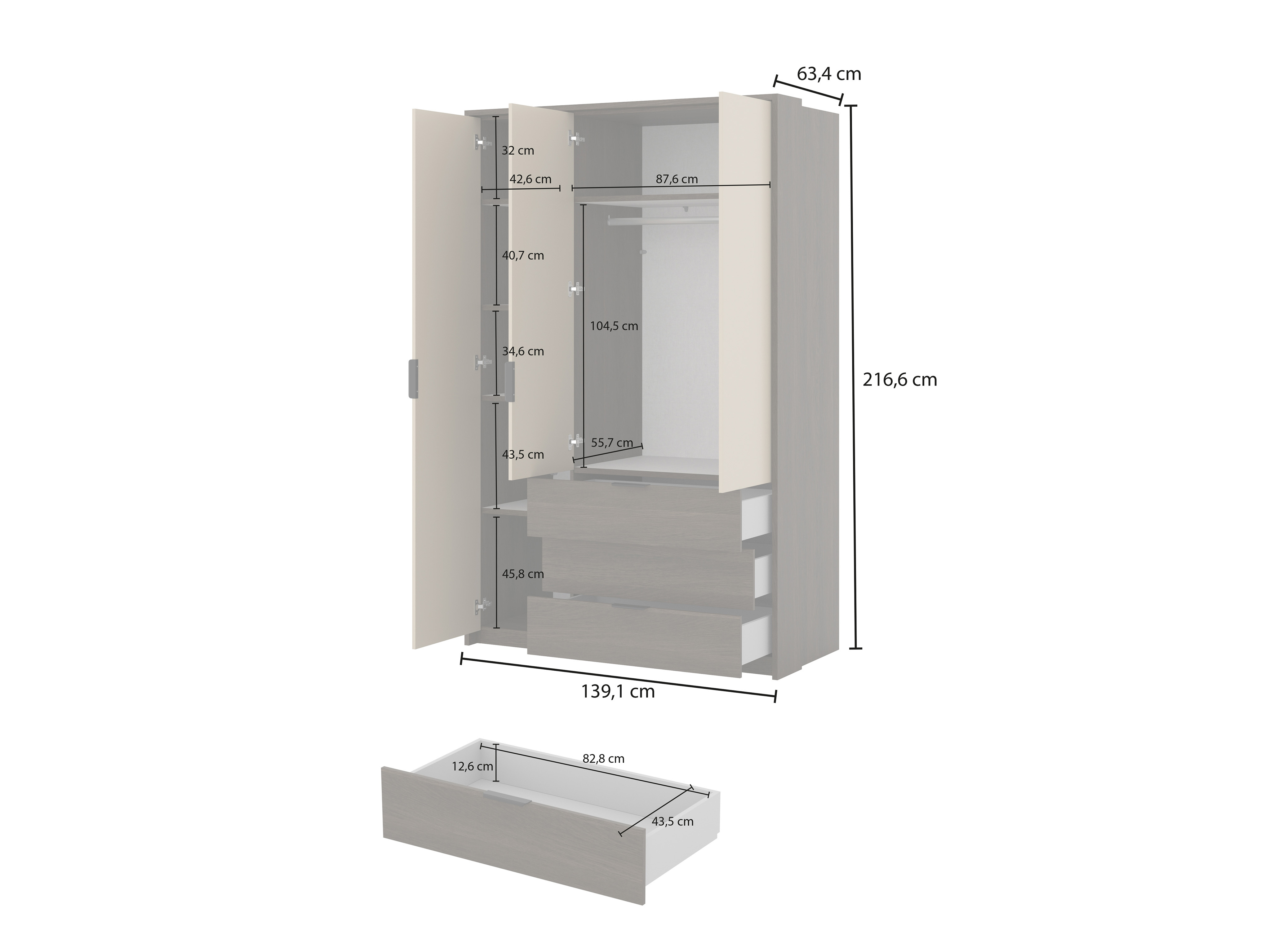 Armoire Austin 385