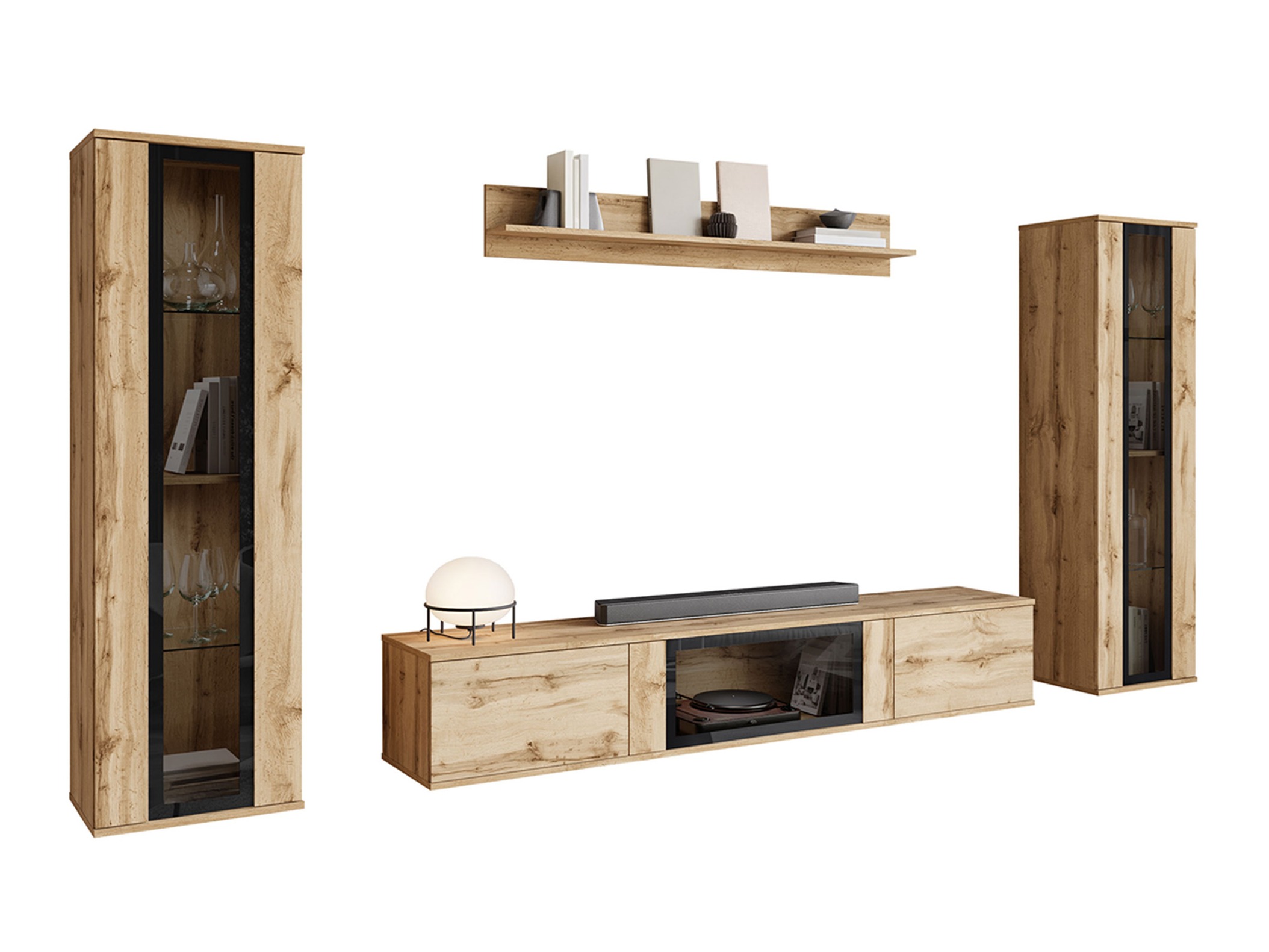 Ensemble de salon Torcame 103 (Chêne wotan)