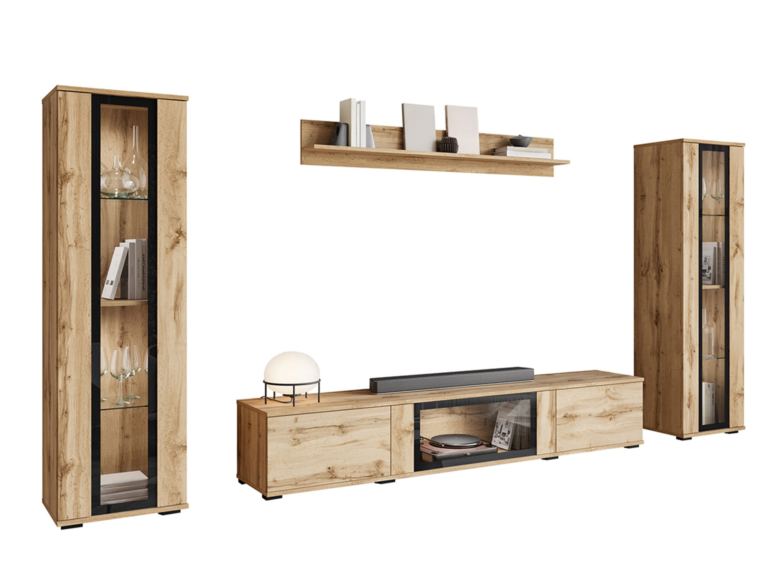 Ensemble de salon Torcame 103 (Chêne wotan)