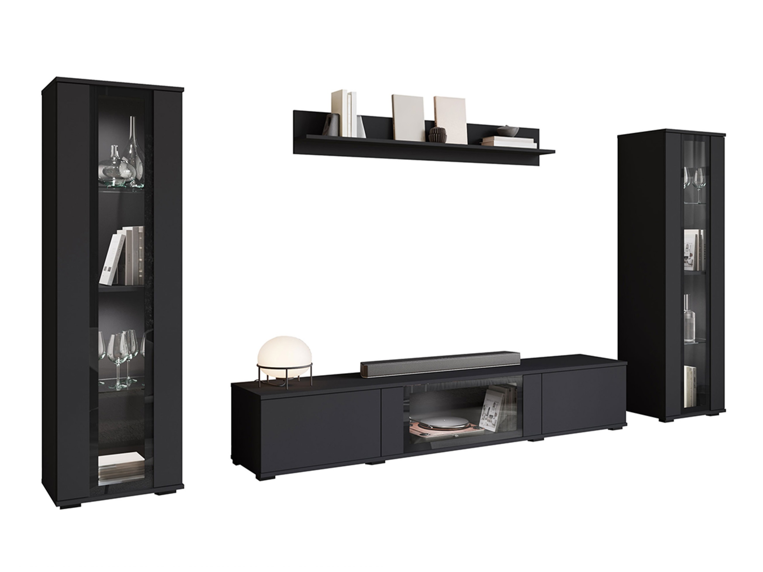 Ensemble de salon Torcame 103 (Noir)