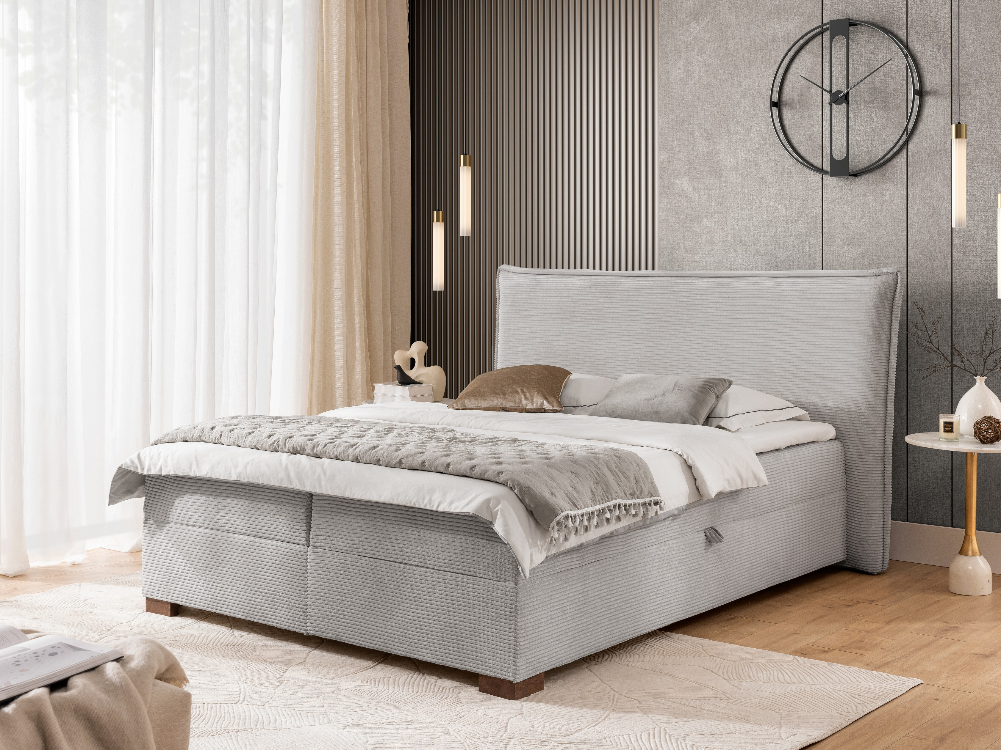 Lit boxspring Rocklin 135 (Lincoln 86)