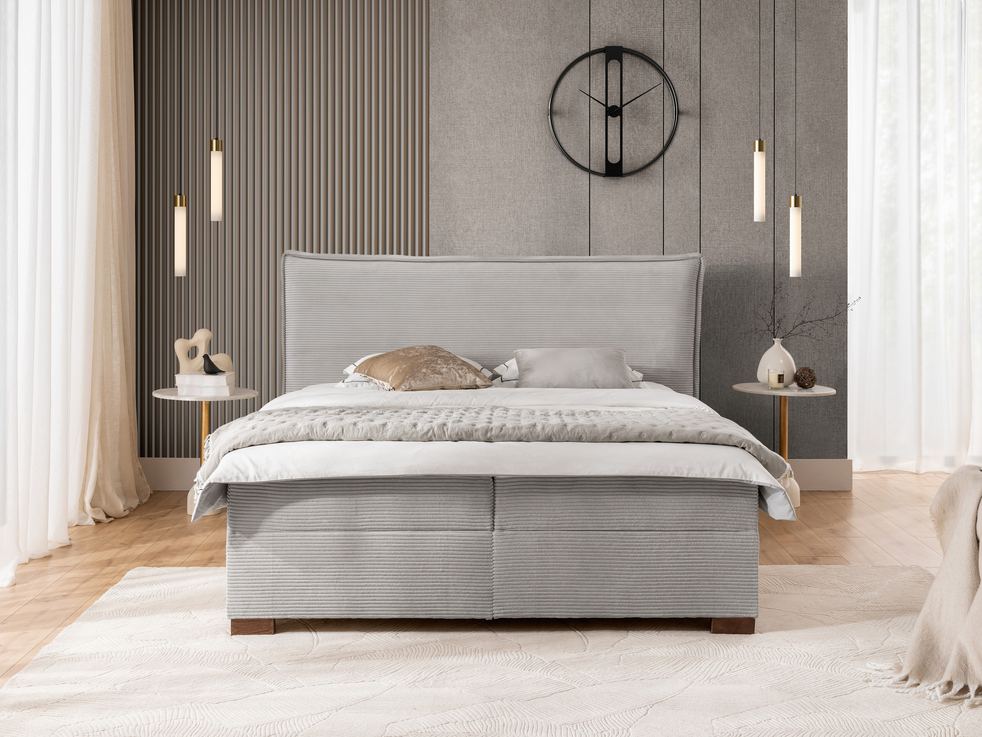 Lit boxspring Rocklin 135 (Lincoln 86)