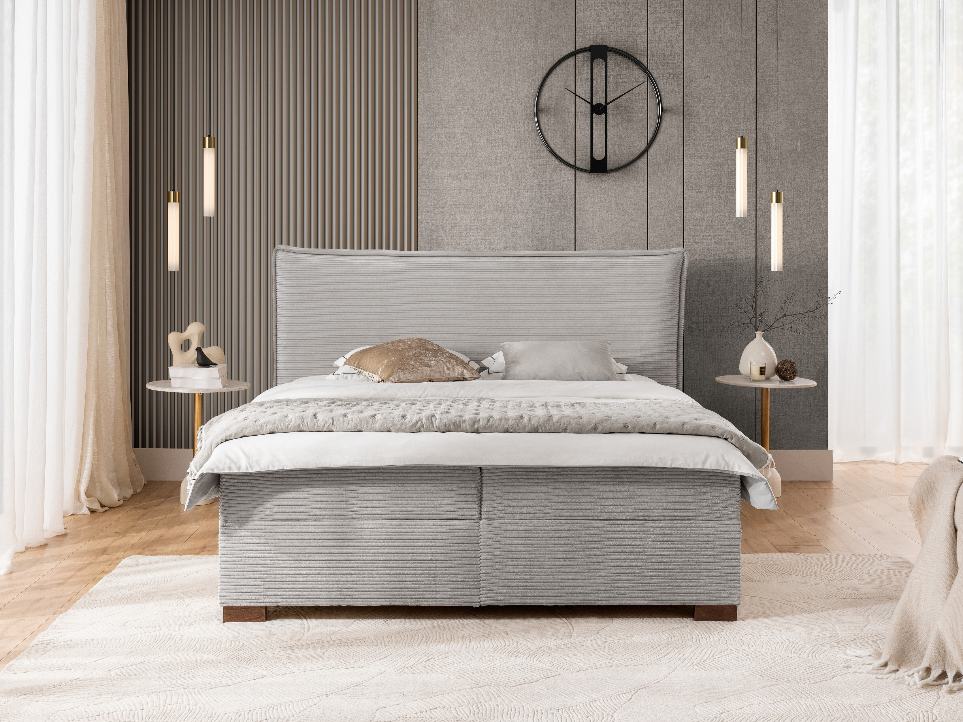 Lit boxspring Rocklin 135 (Lincoln 86)