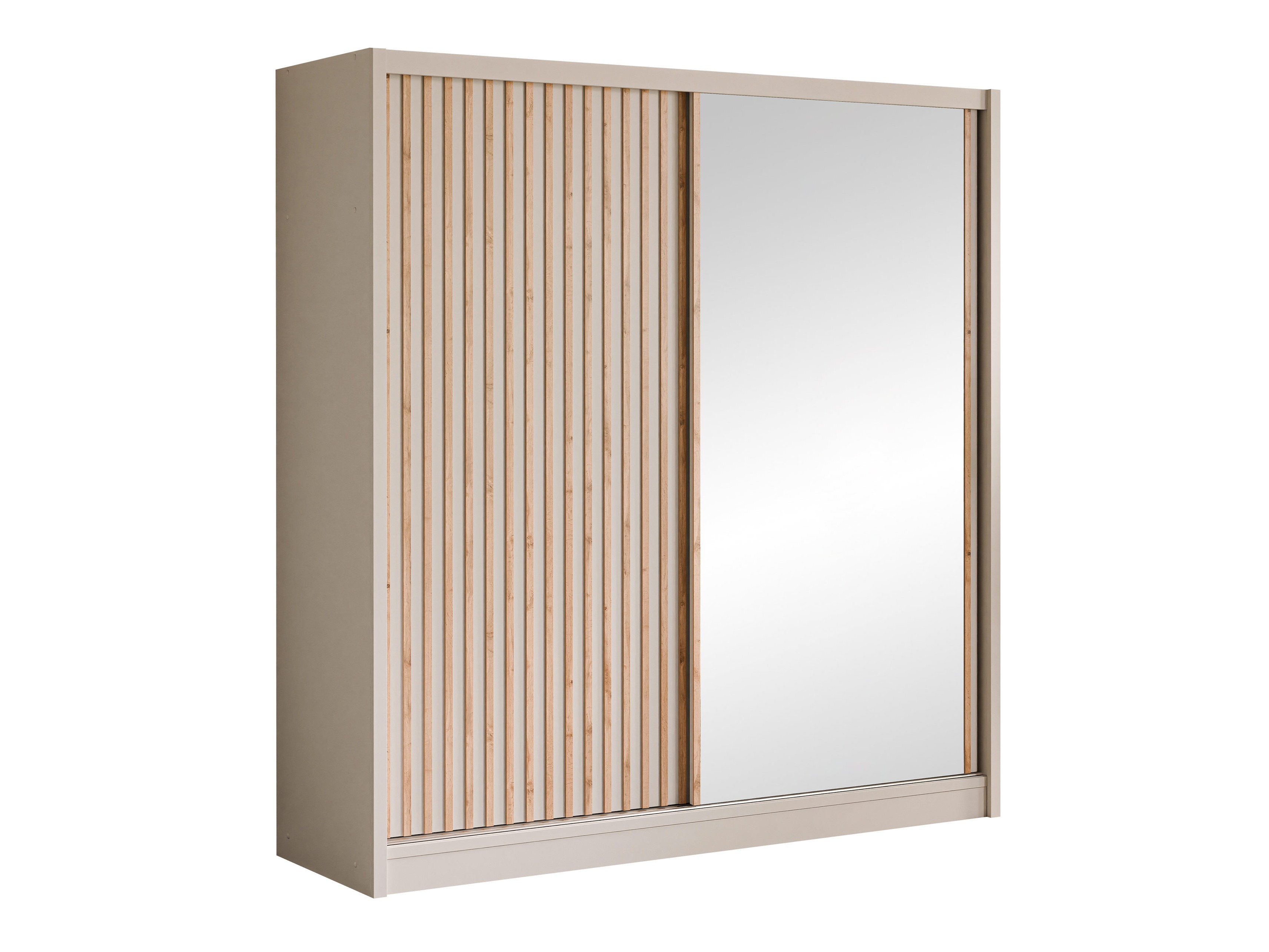 Armoire Honolulu 274 (Cachemire + Chêne wotan)