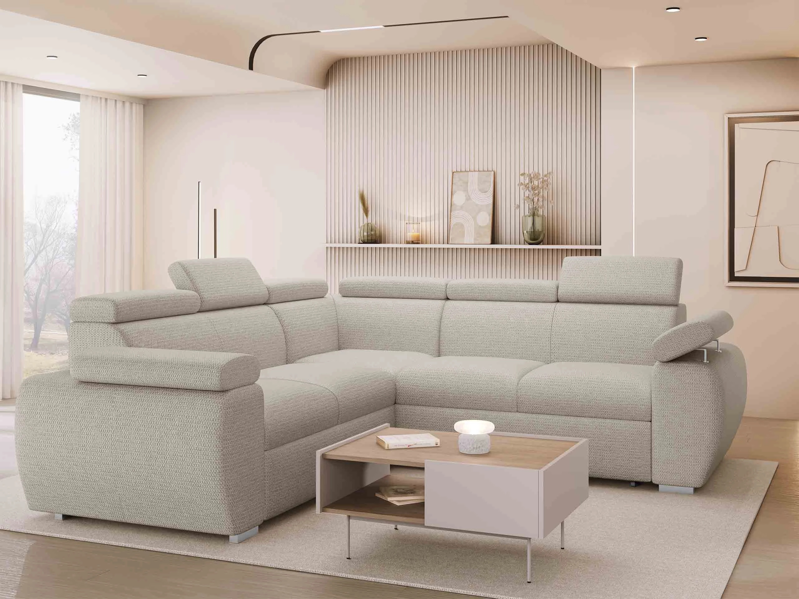 Canapé d'angle Columbus 215 (Aragon 03)