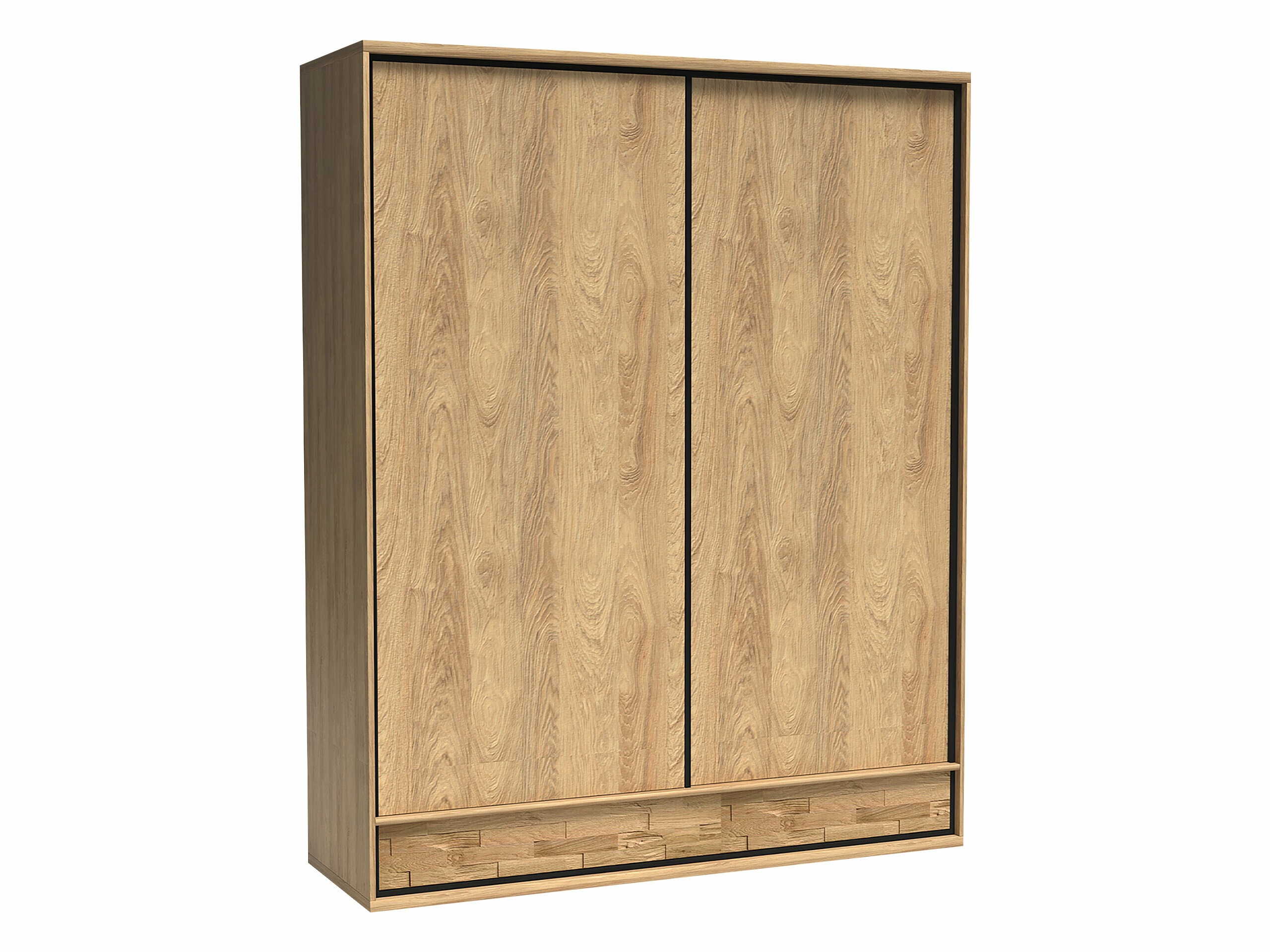 Armoire Etrmoni 109 (Clair bois + Chêne)