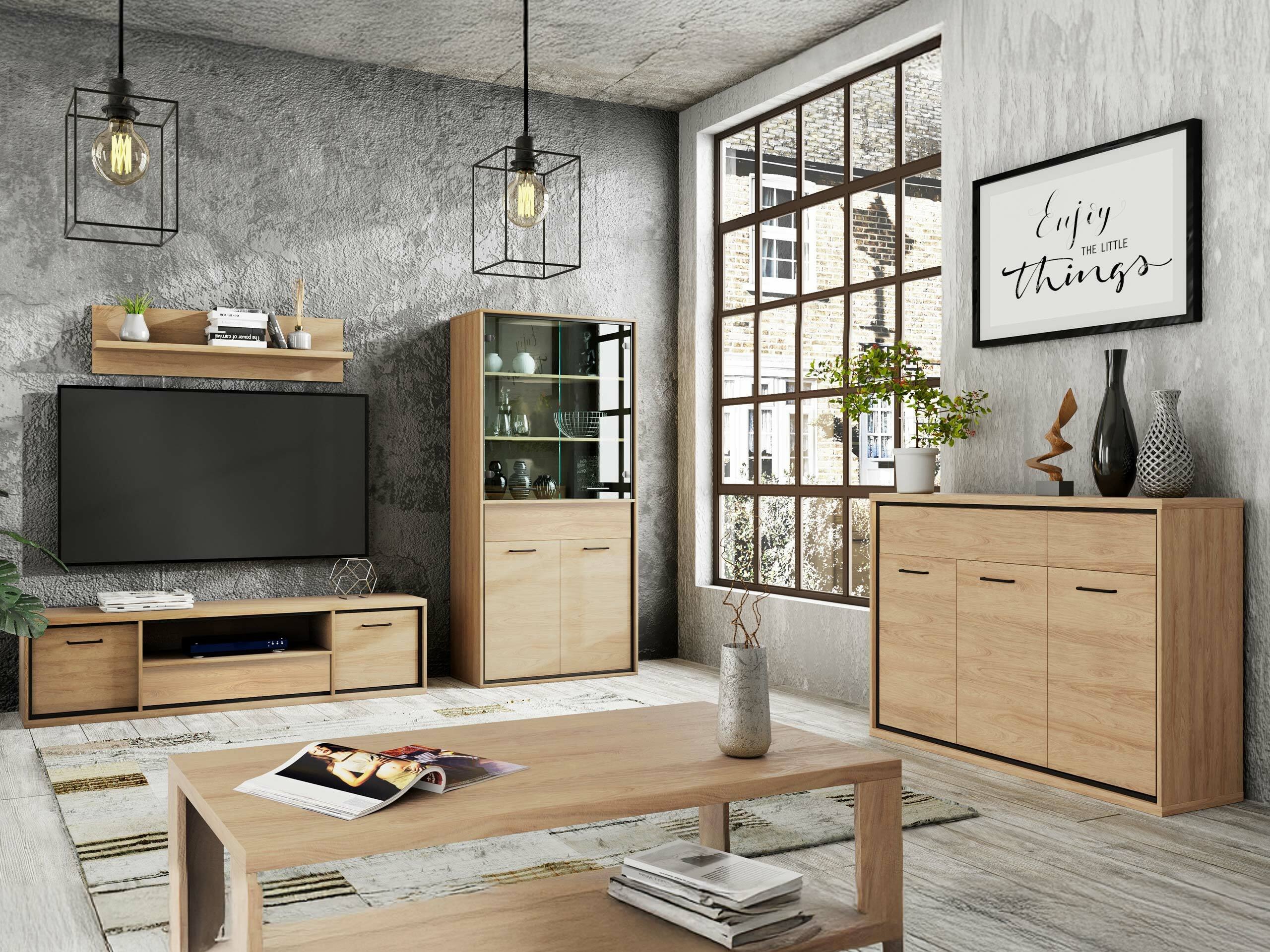 Étagère Etrmoni 102 (Clair bois)