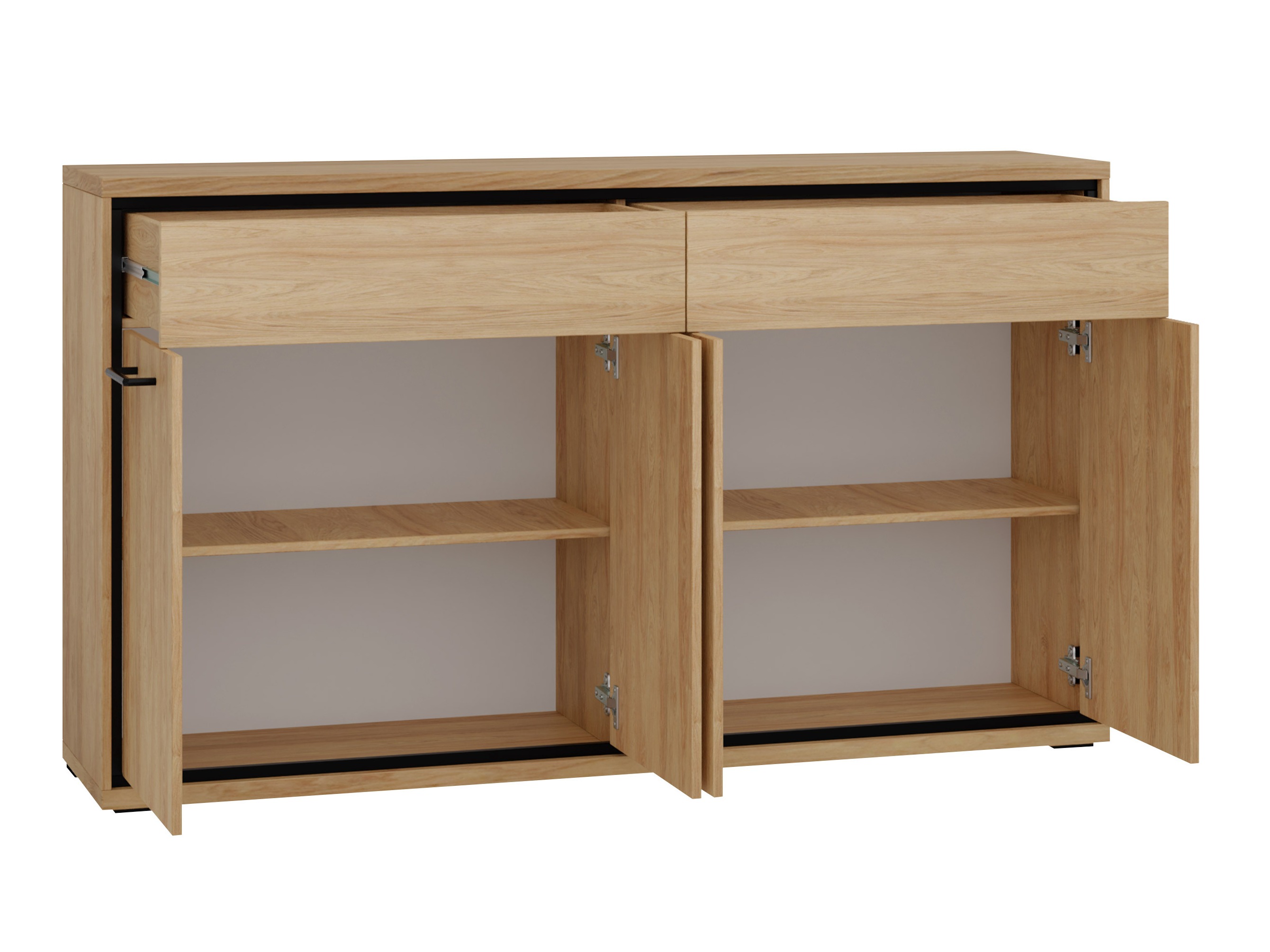 Ensemble de chambre Etrmoni 122 (Clair bois + Chêne)