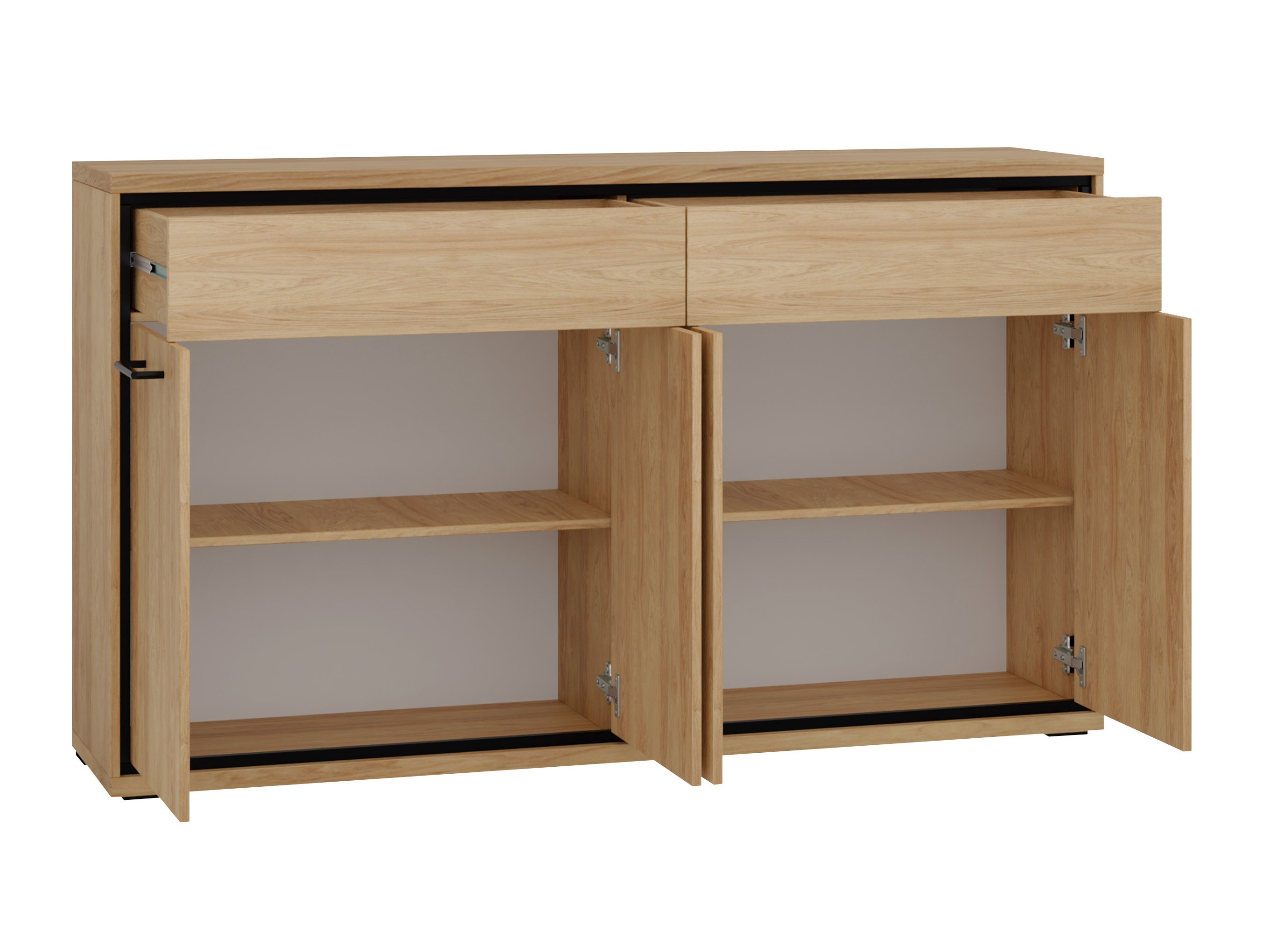 Ensemble de chambre Etrmoni 122 (Clair bois + Chêne)