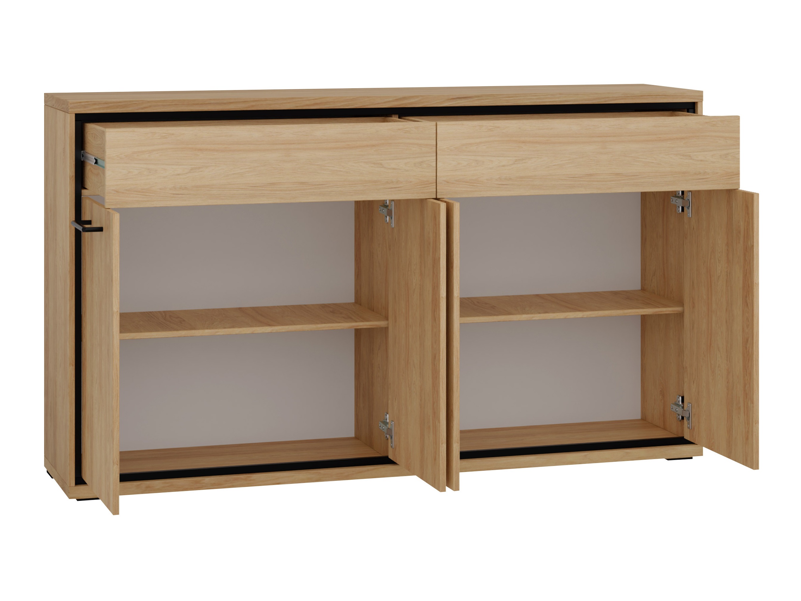 Ensemble de chambre Etrmoni 122 (Clair bois + Chêne)