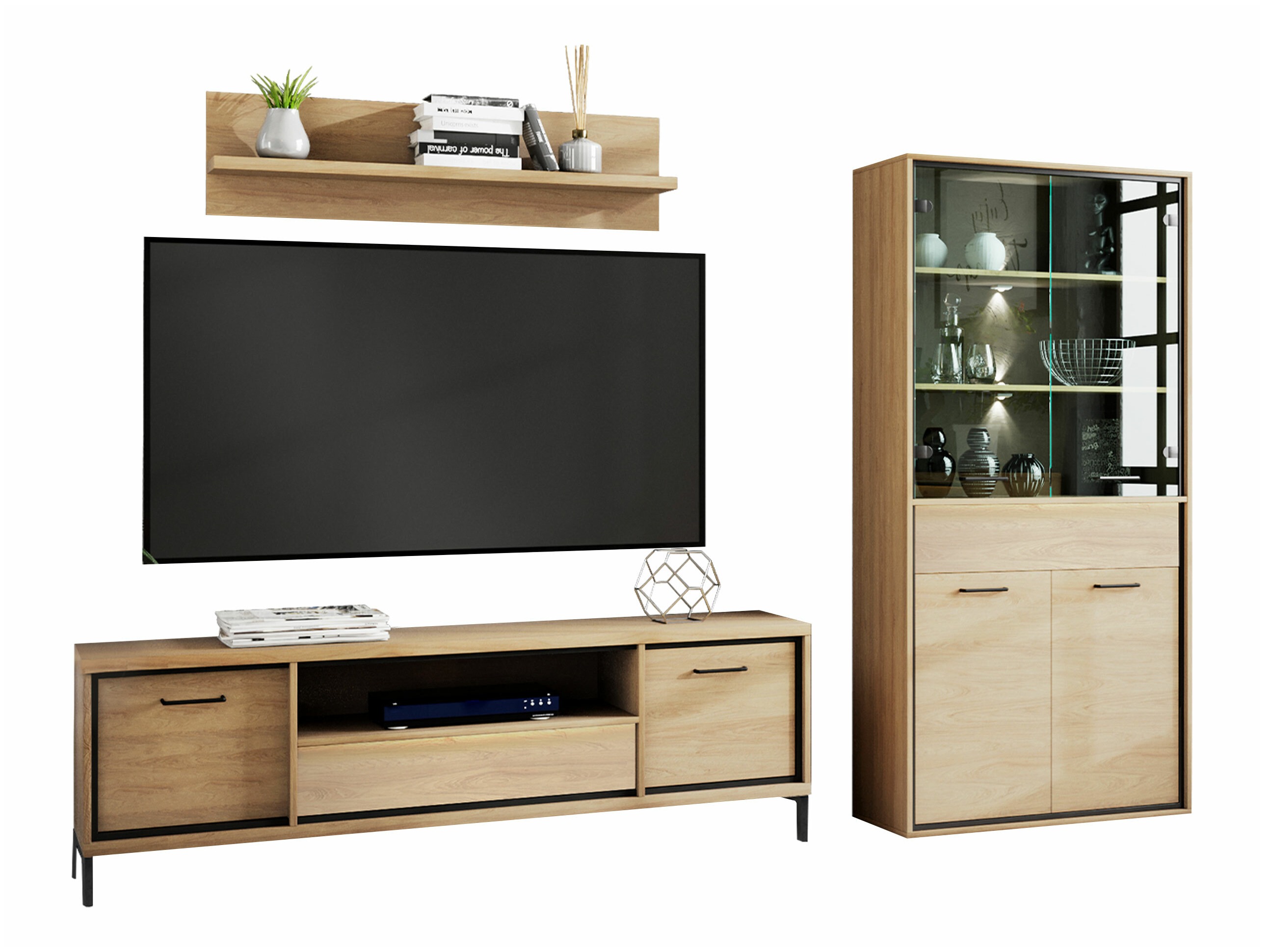 Ensemble de salon Etrmoni 119 (Clair bois)