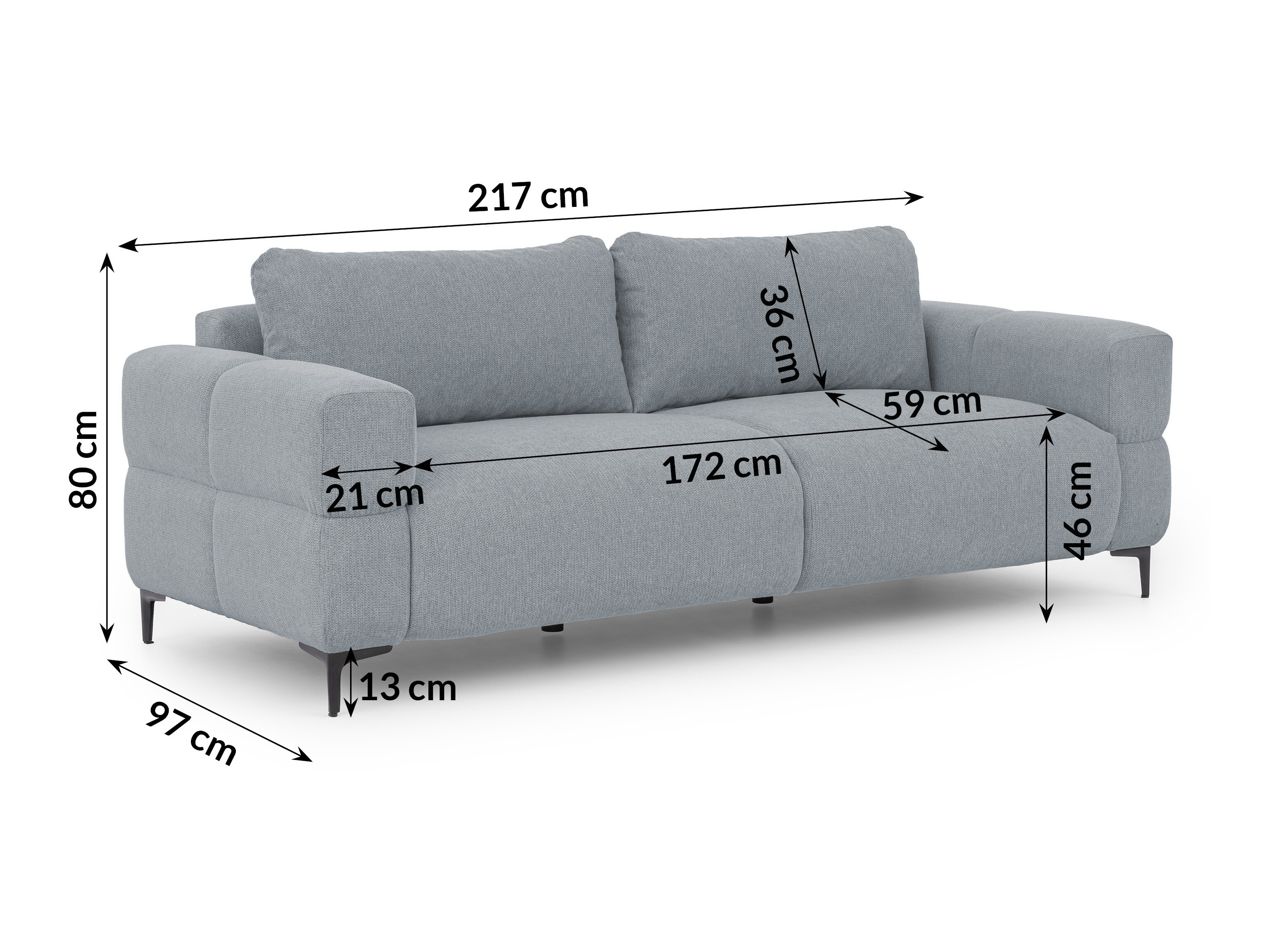 Canapé Rocklin 138 (Aragon 90)