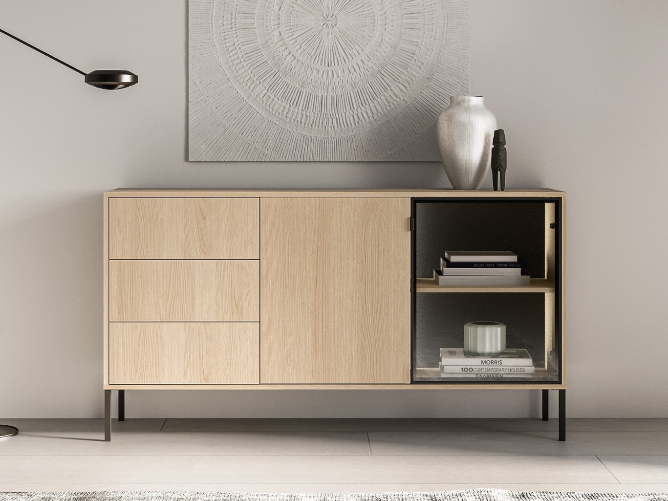 Commode Virsalo 101 (Chêne)