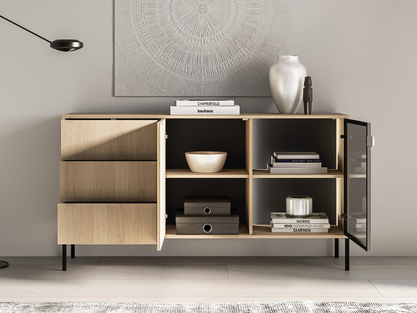 Commode Virsalo 101 (Chêne)
