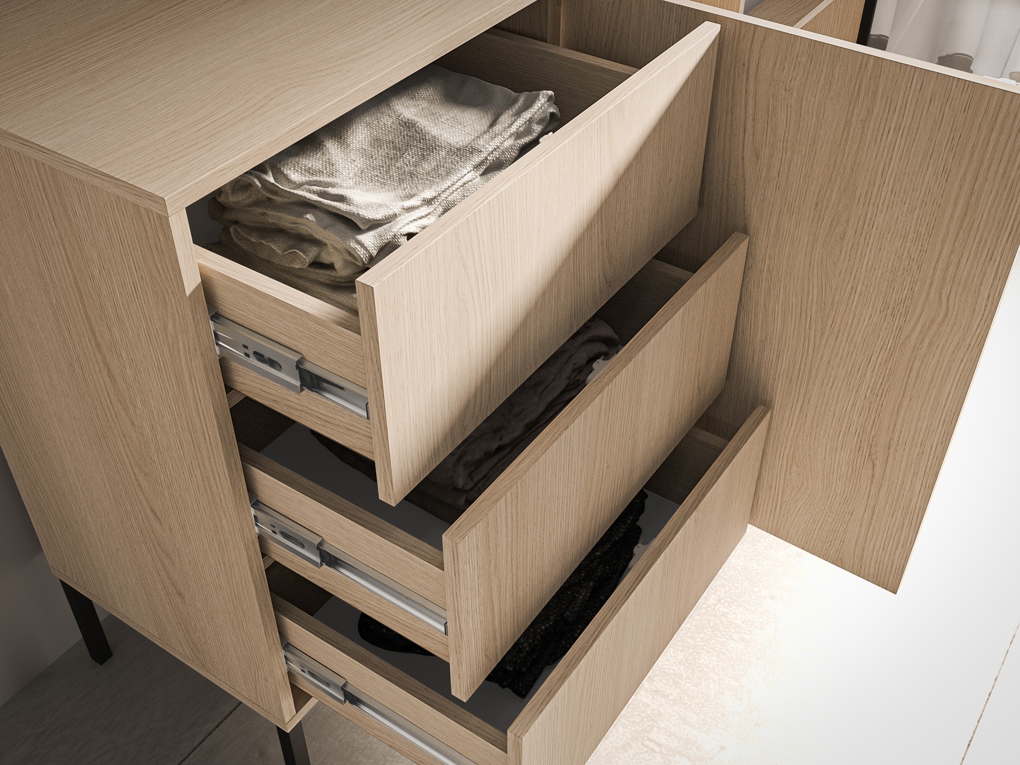 Commode Virsalo 101 (Chêne)