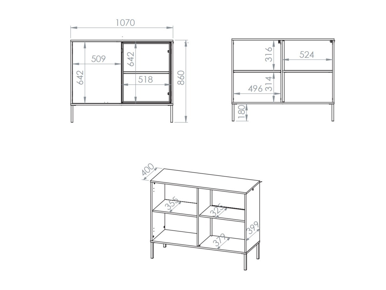 Buffet Virsalo 102 (Cachemire)