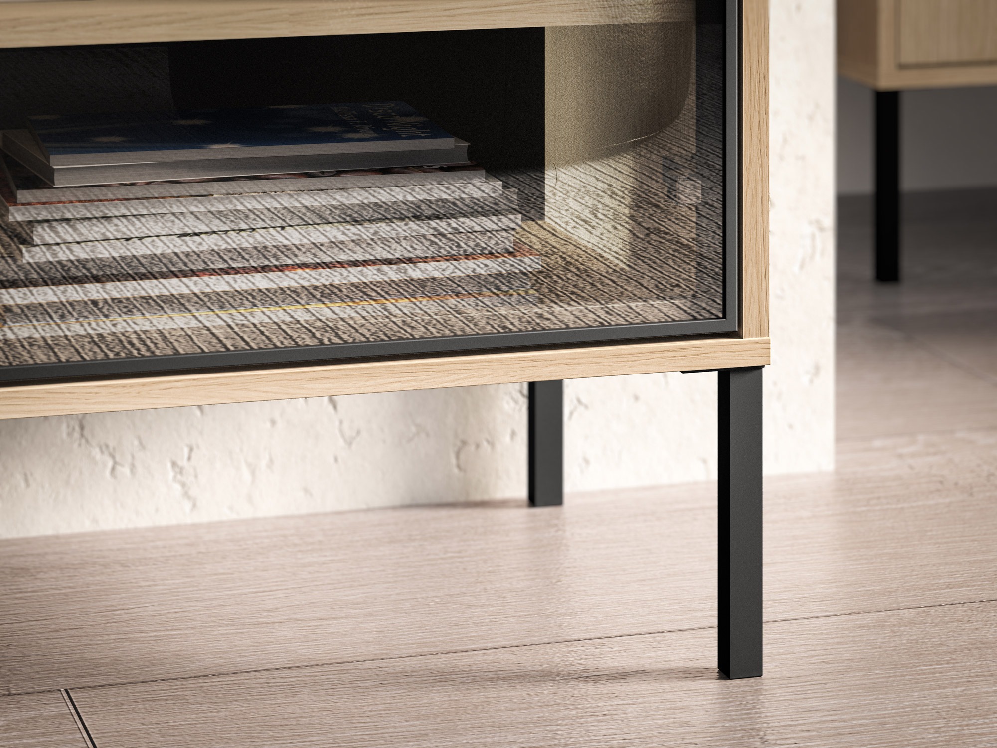 Meuble TV Virsalo 103 (Chêne)