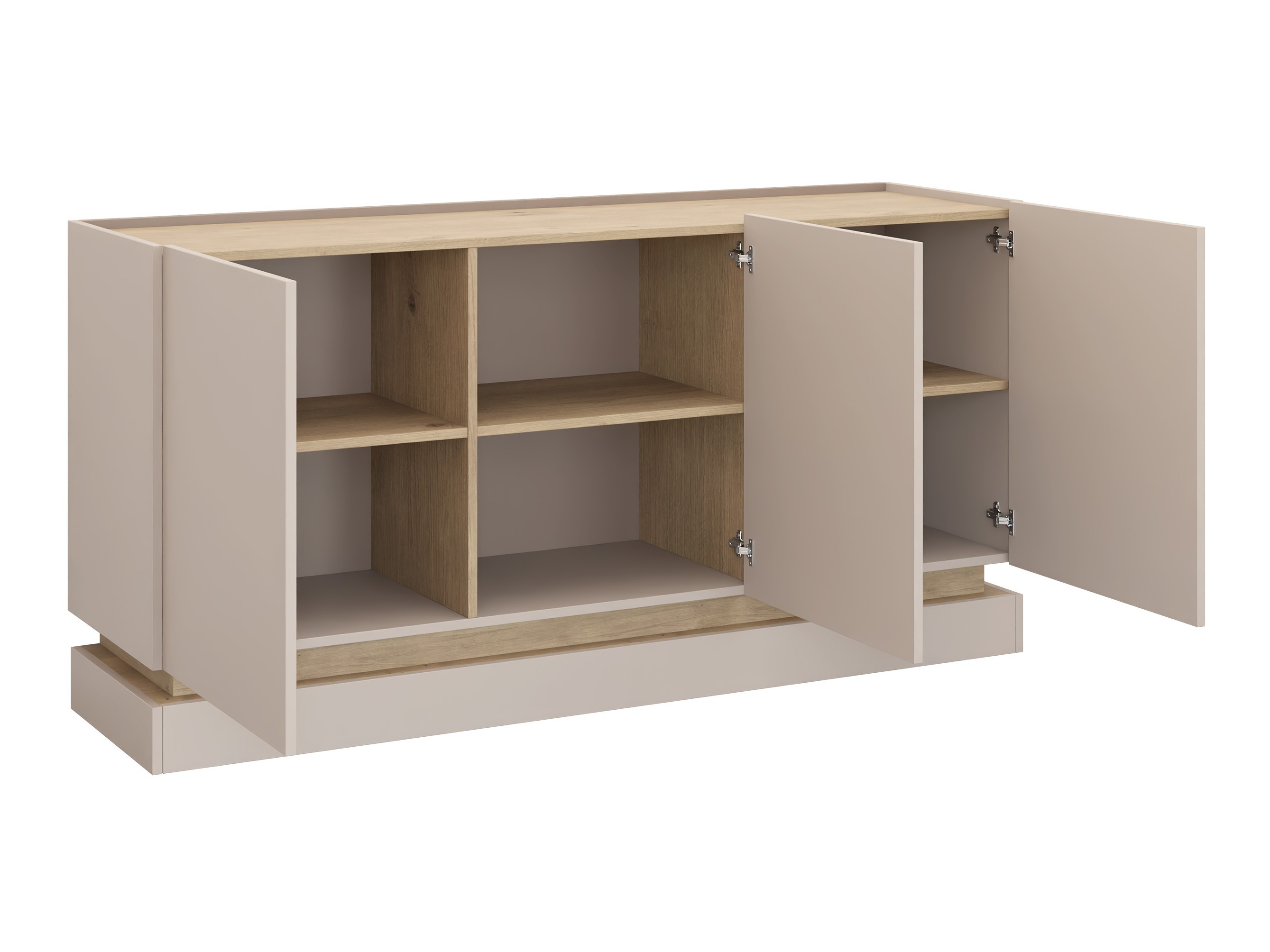 Buffet Comfivo Tilia I (Cachemire + Chêne)