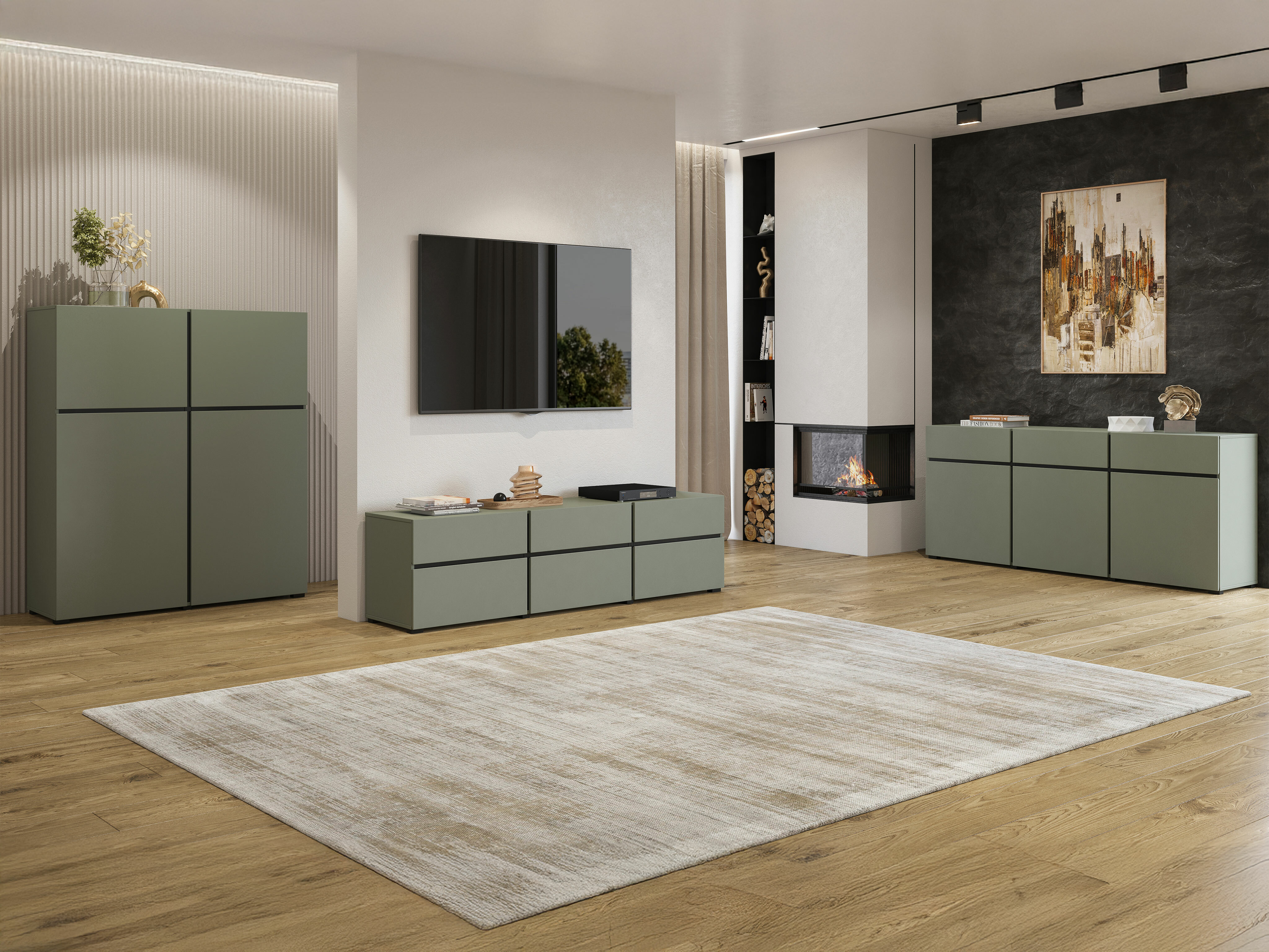 Commode Alfere 103 (Vert)