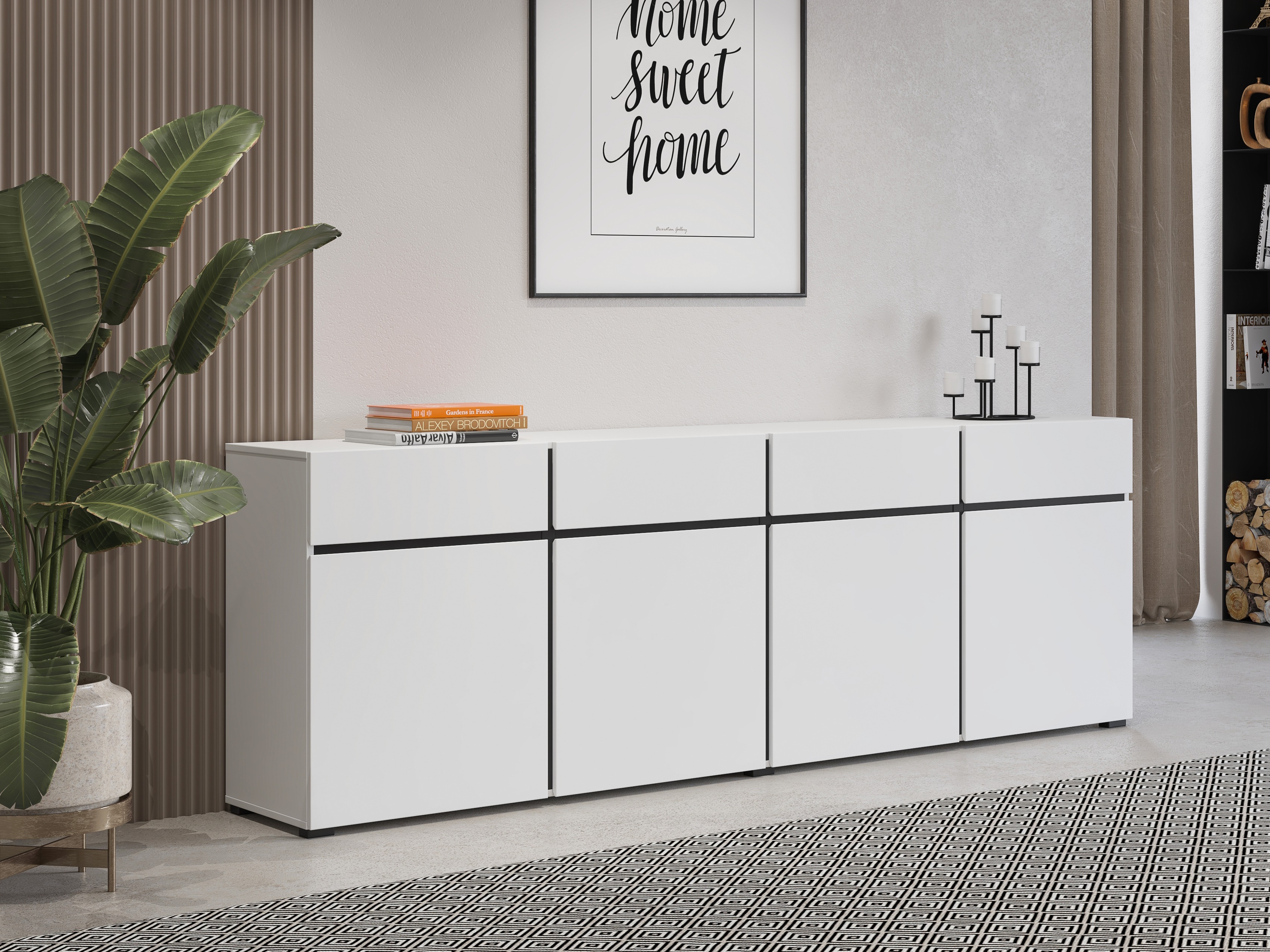 Commode Alfere 100 (Blanc)