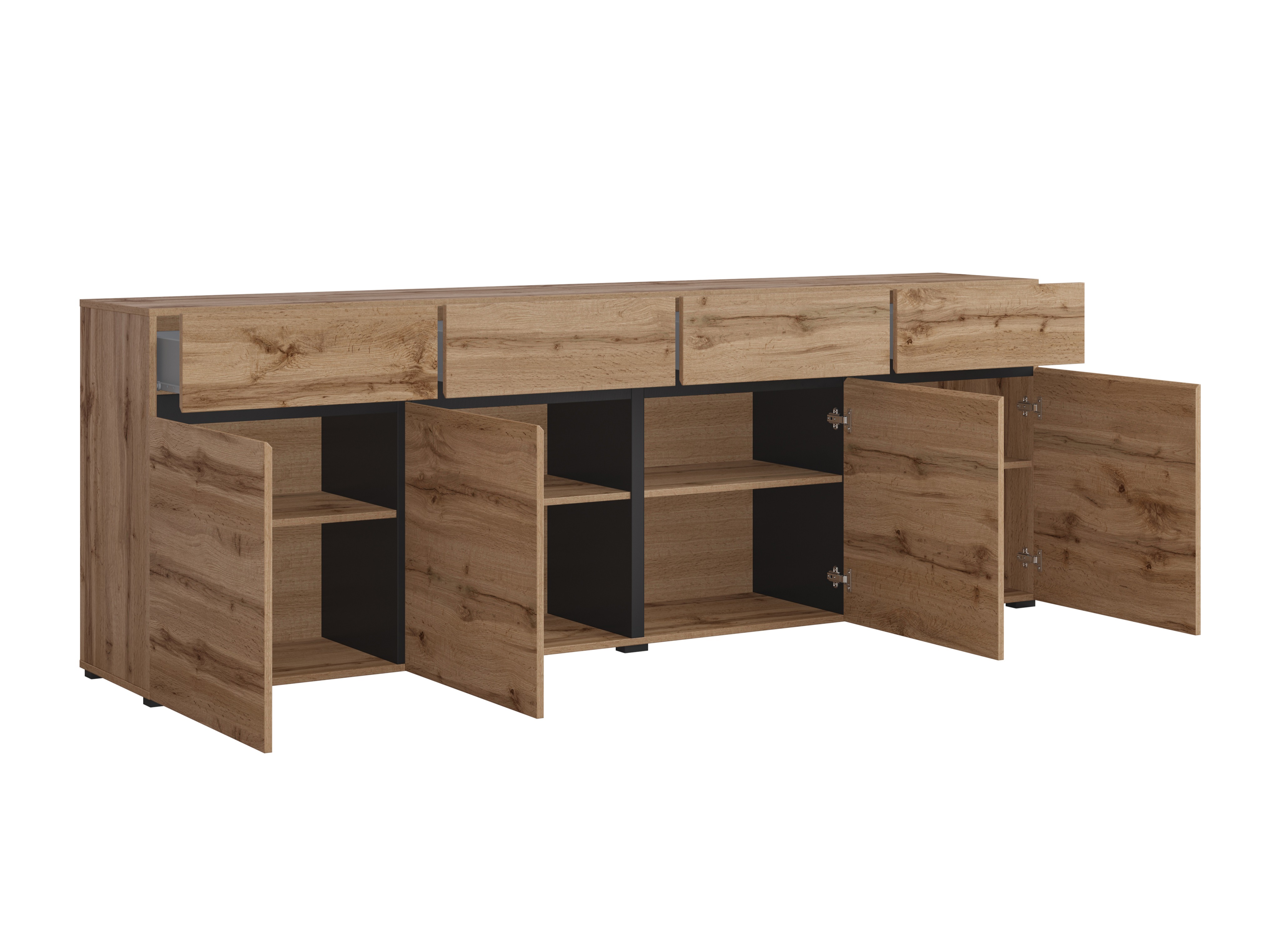 Commode Alfere 100 (Chêne wotan)