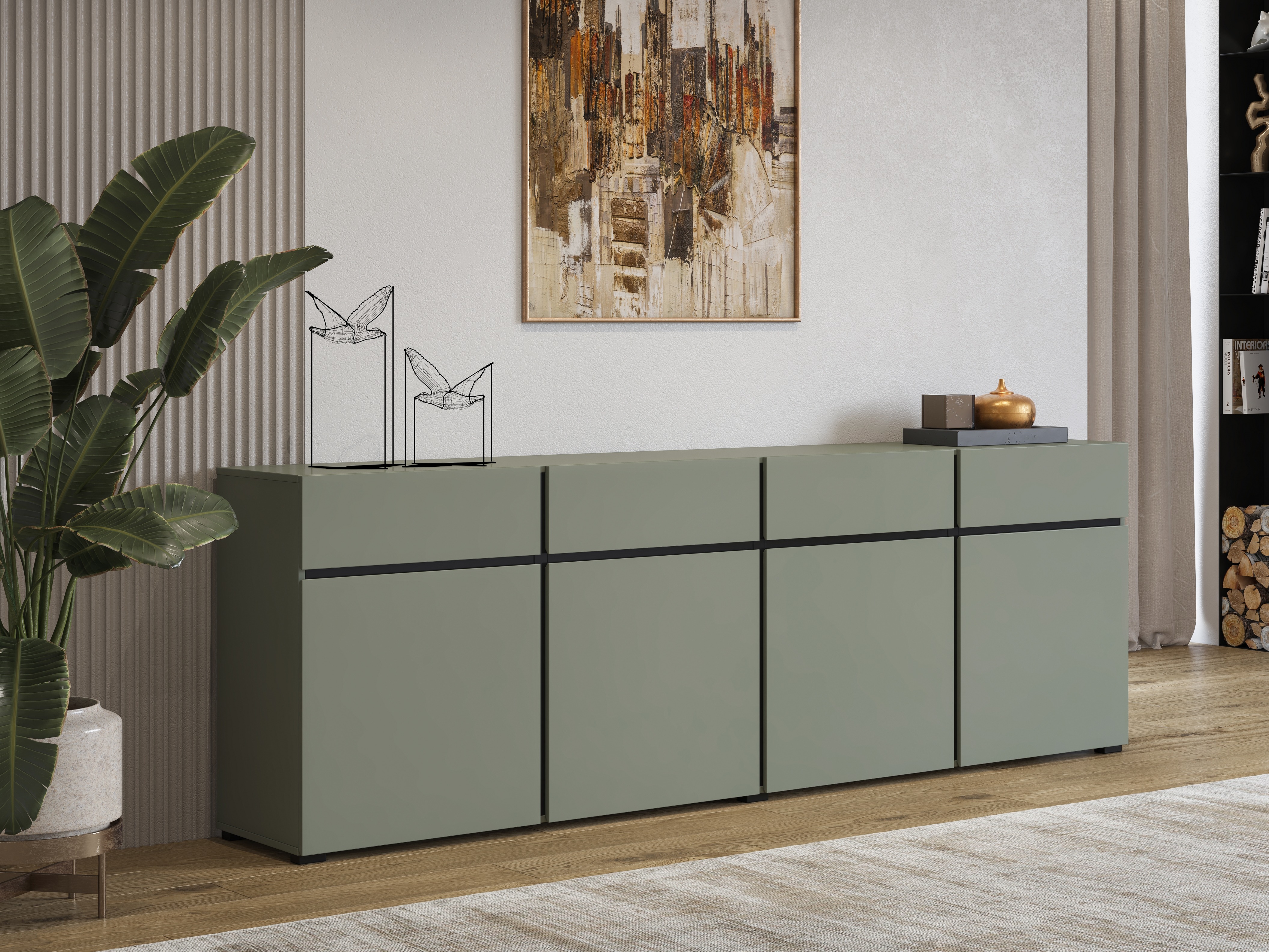 Commode Alfere 100 (Vert)