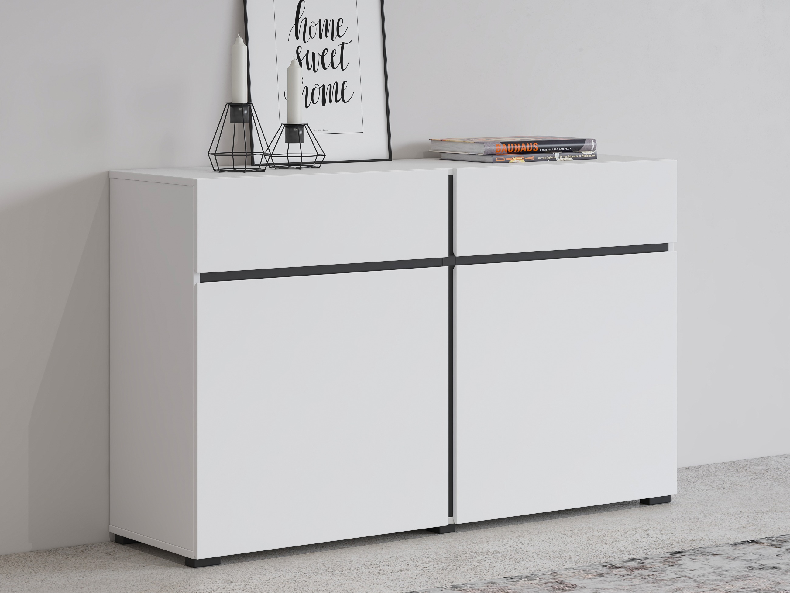 Commode Alfere 104 (Blanc)