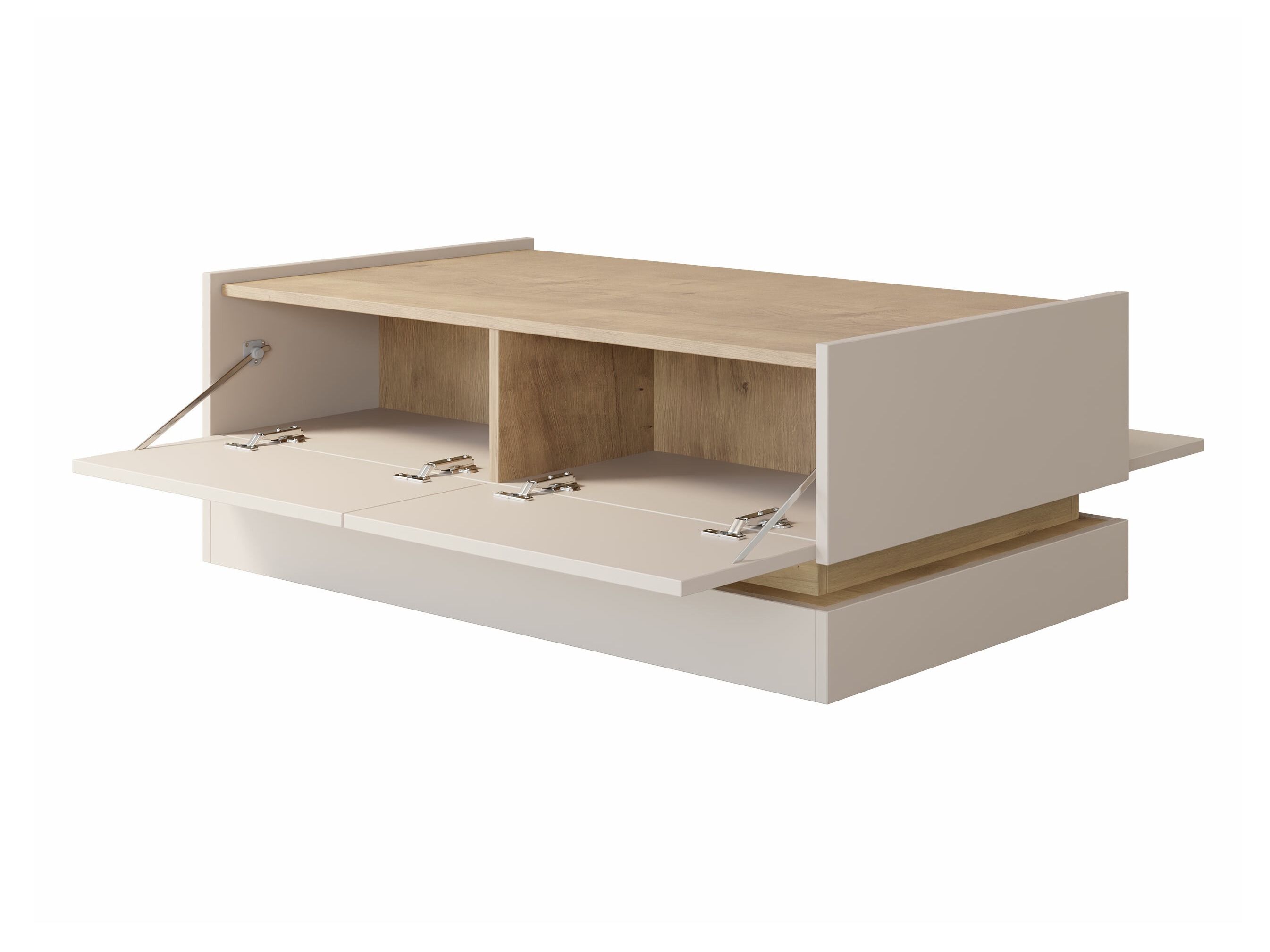 Table basse Comfivo Tilia (Cachemire + Chêne)