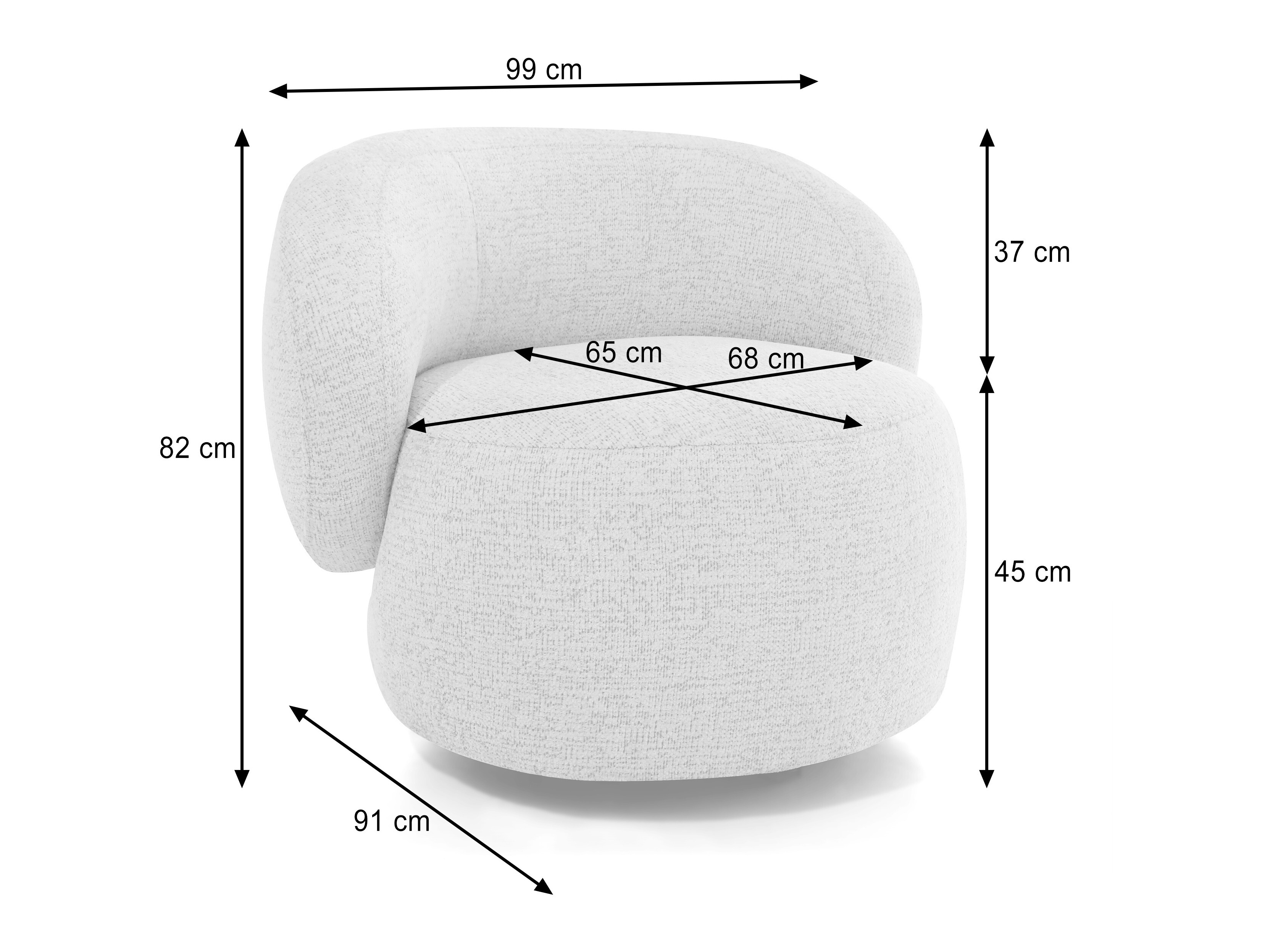 Fauteuil Margate 139 (Bella 15)