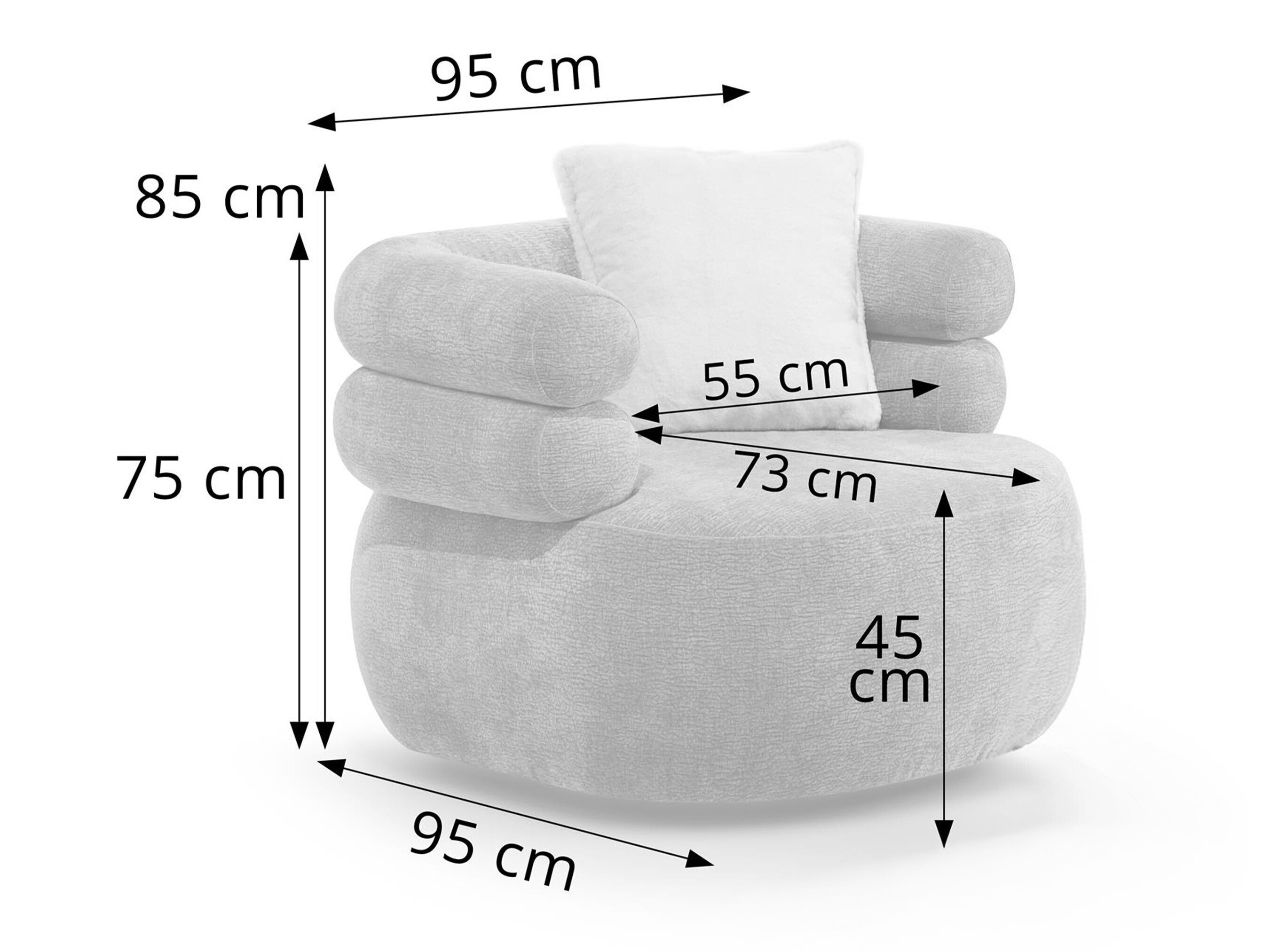 Fauteuil Margate 140 (Dress me 21)