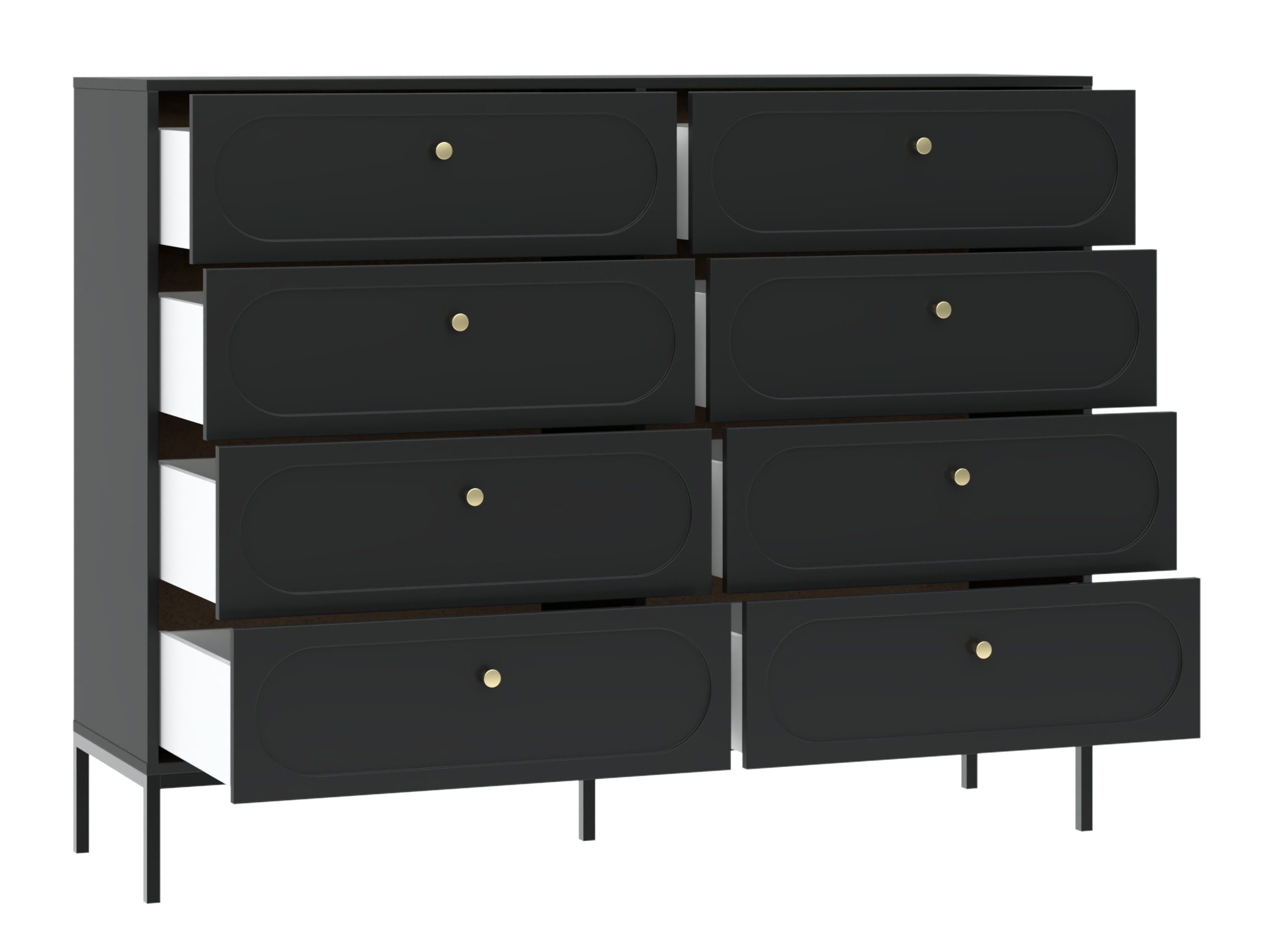 Commode Bristol 232 (Noir)