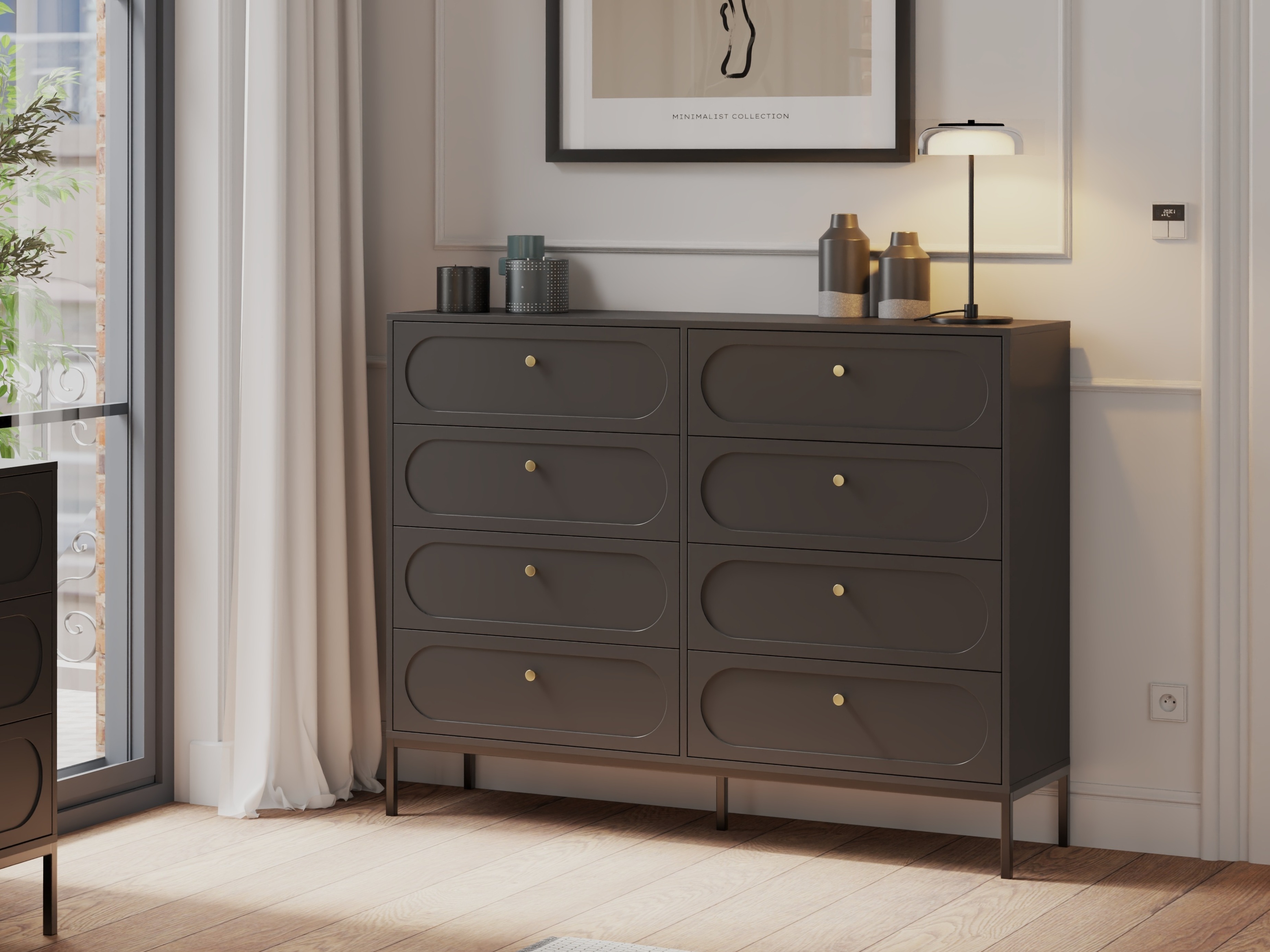 Commode Bristol 232 (Noir)