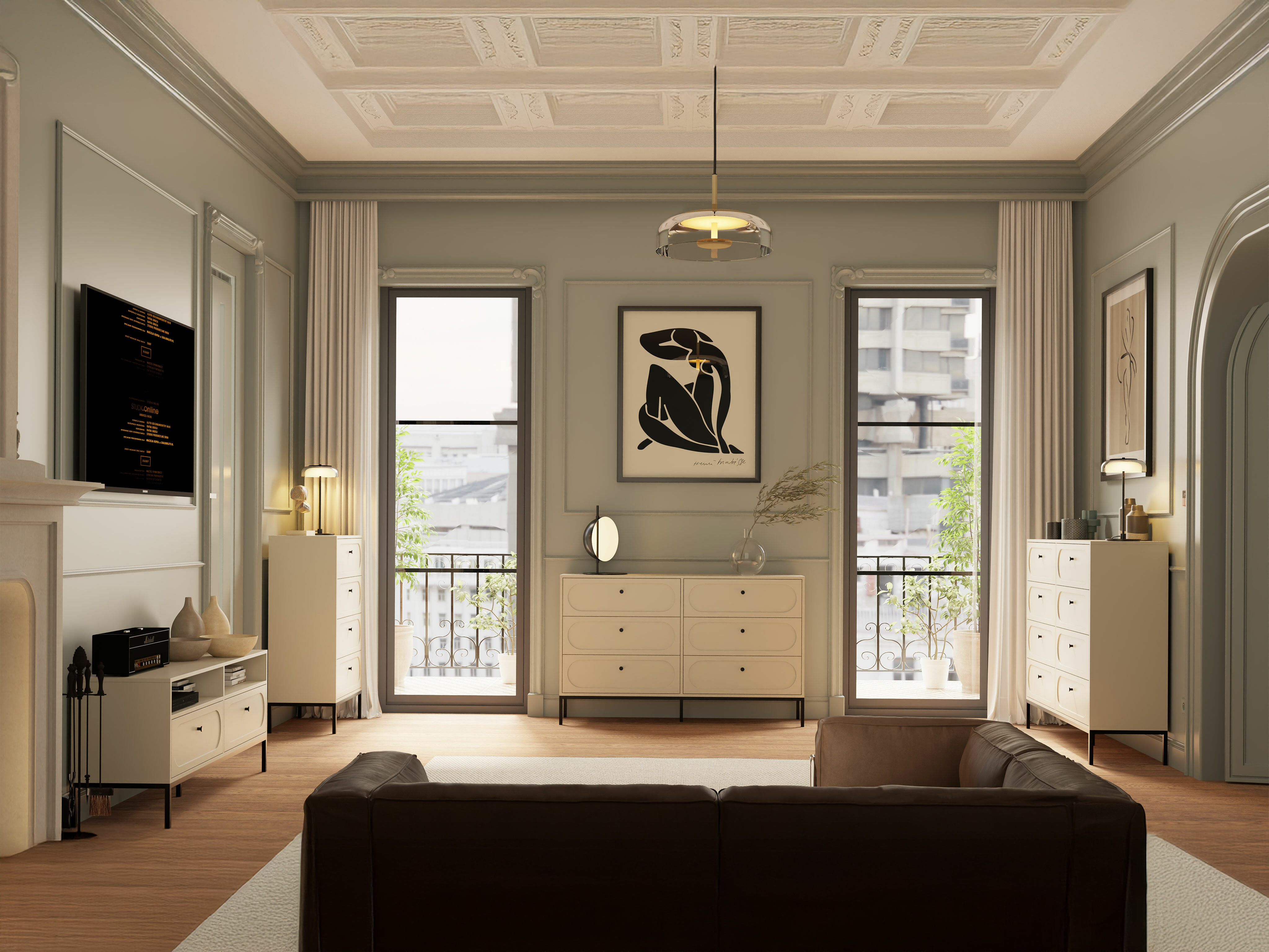 Commode Bristol 233 (Cachemire)