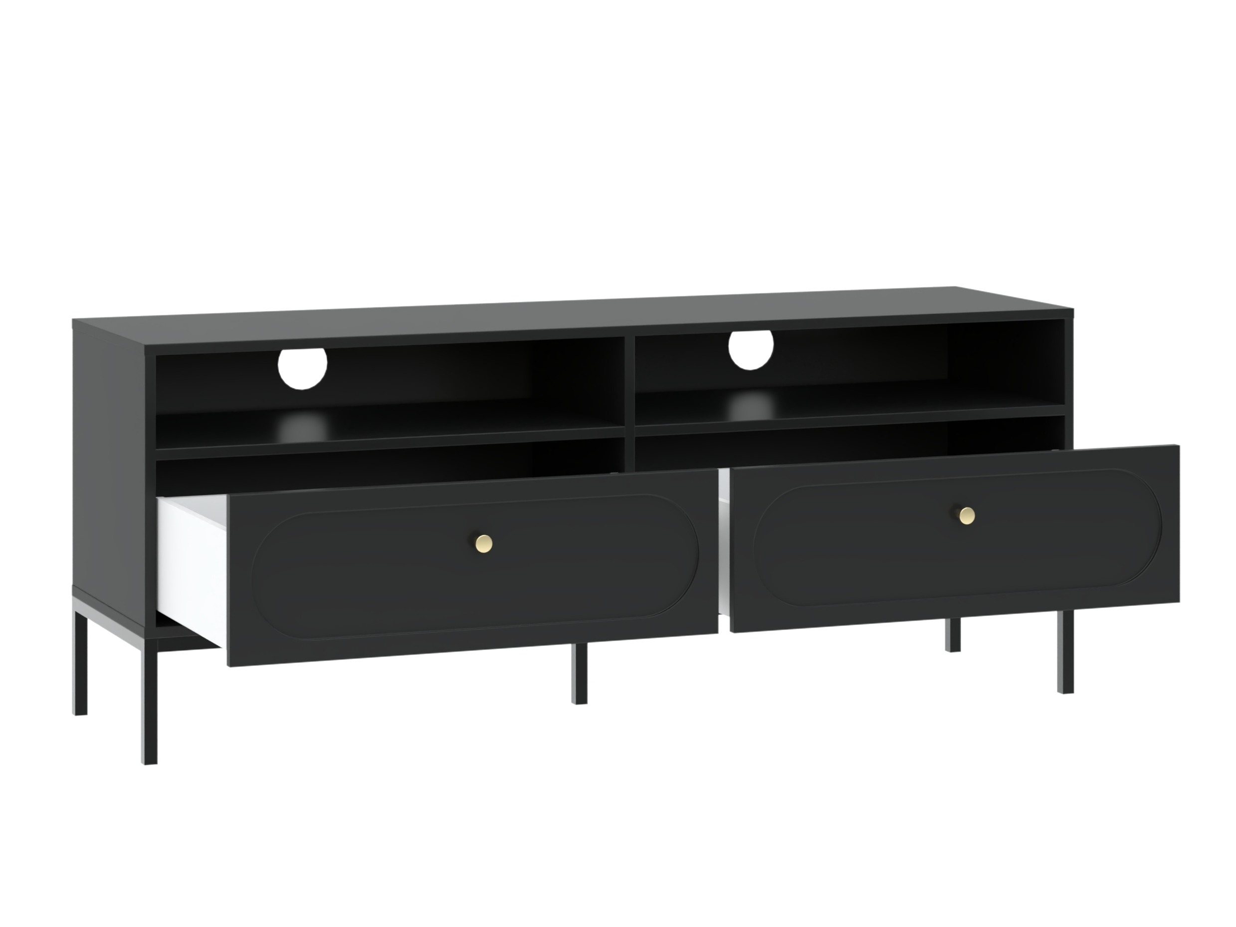 Meuble TV Bristol 235 (Noir)