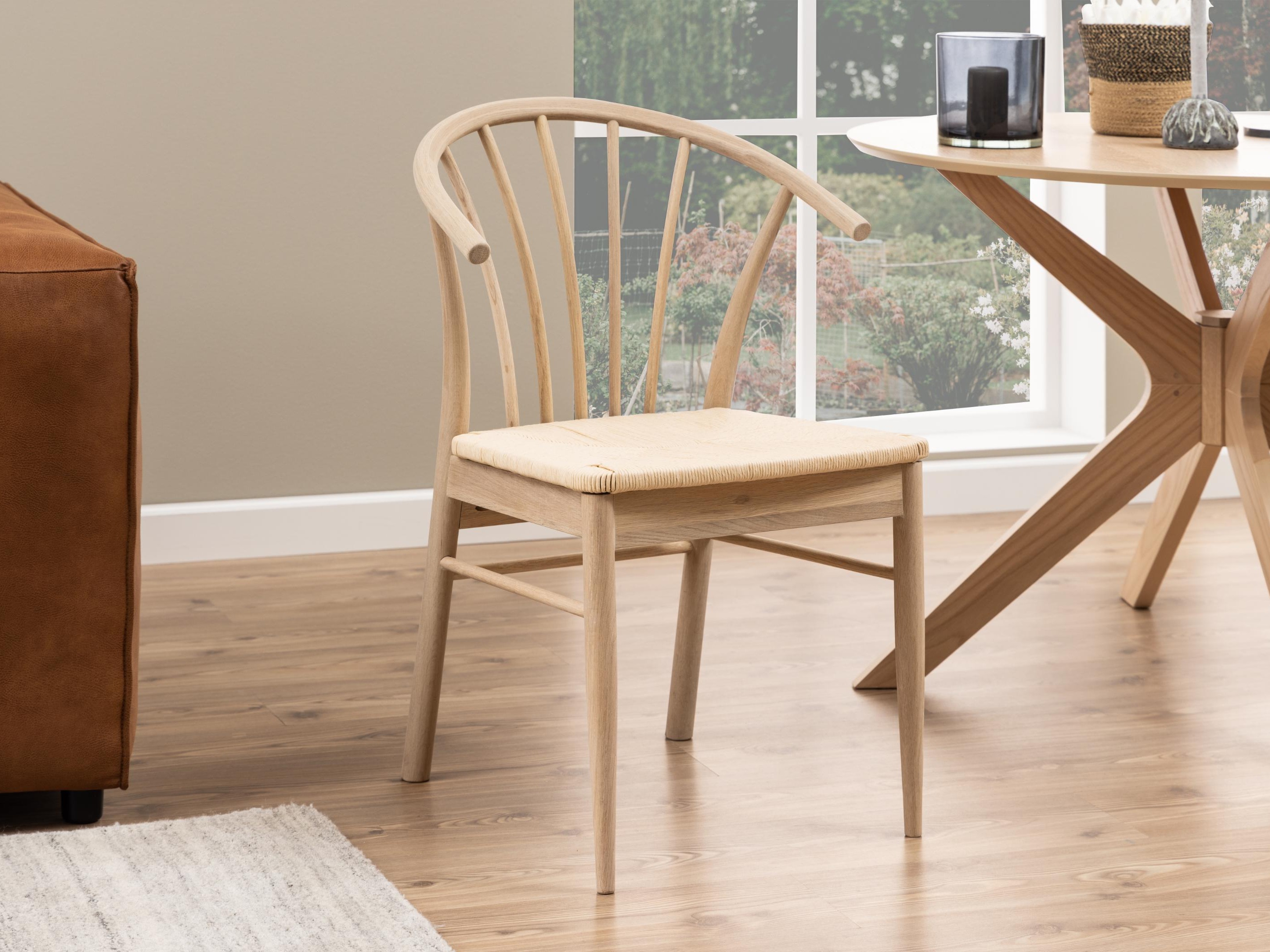 Chaise Norsica 630 (Brun clair)