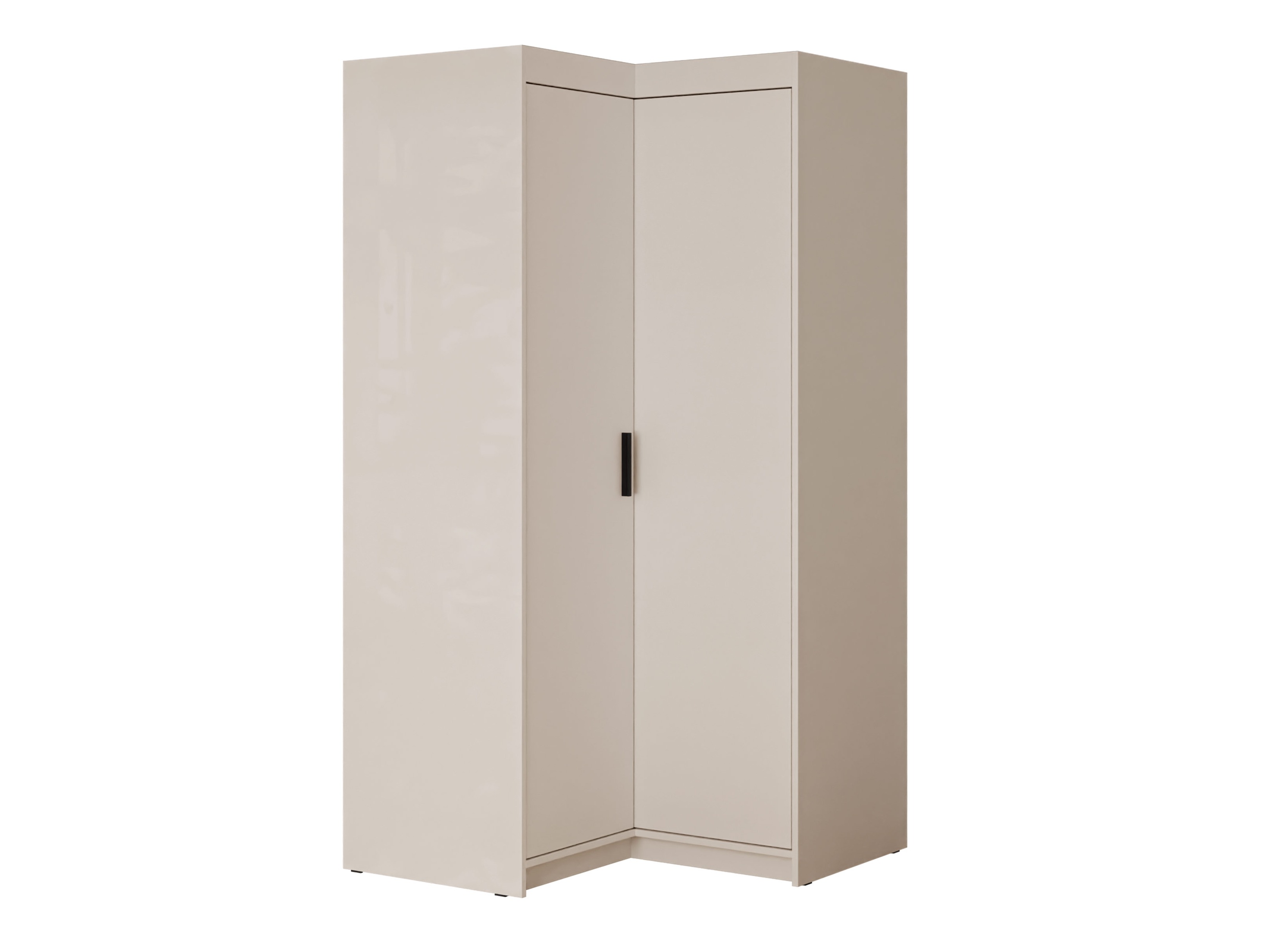Armoire d'angle Novduni 116 (Beige)