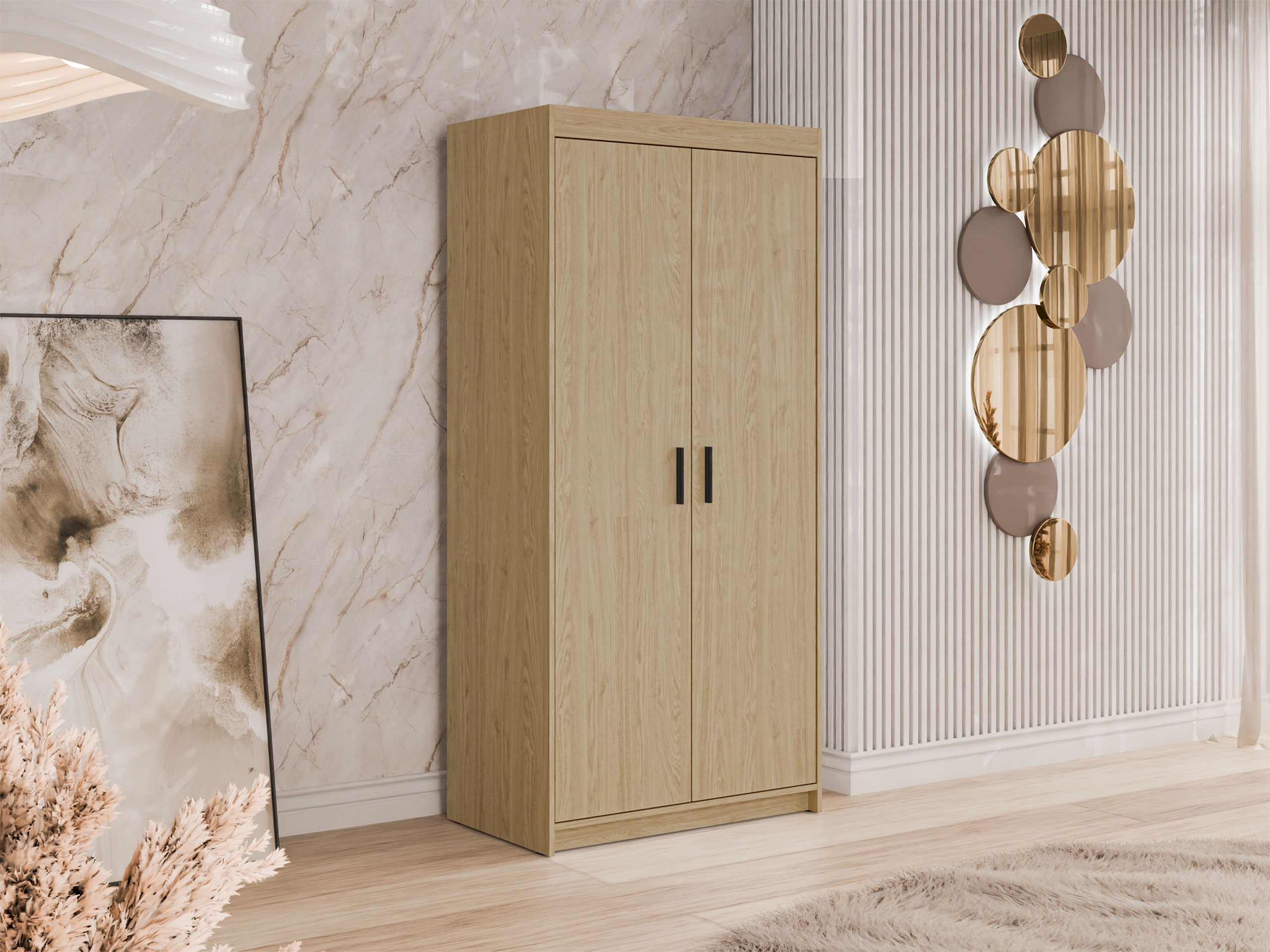 Armoire Novduni 100 (Chêne)