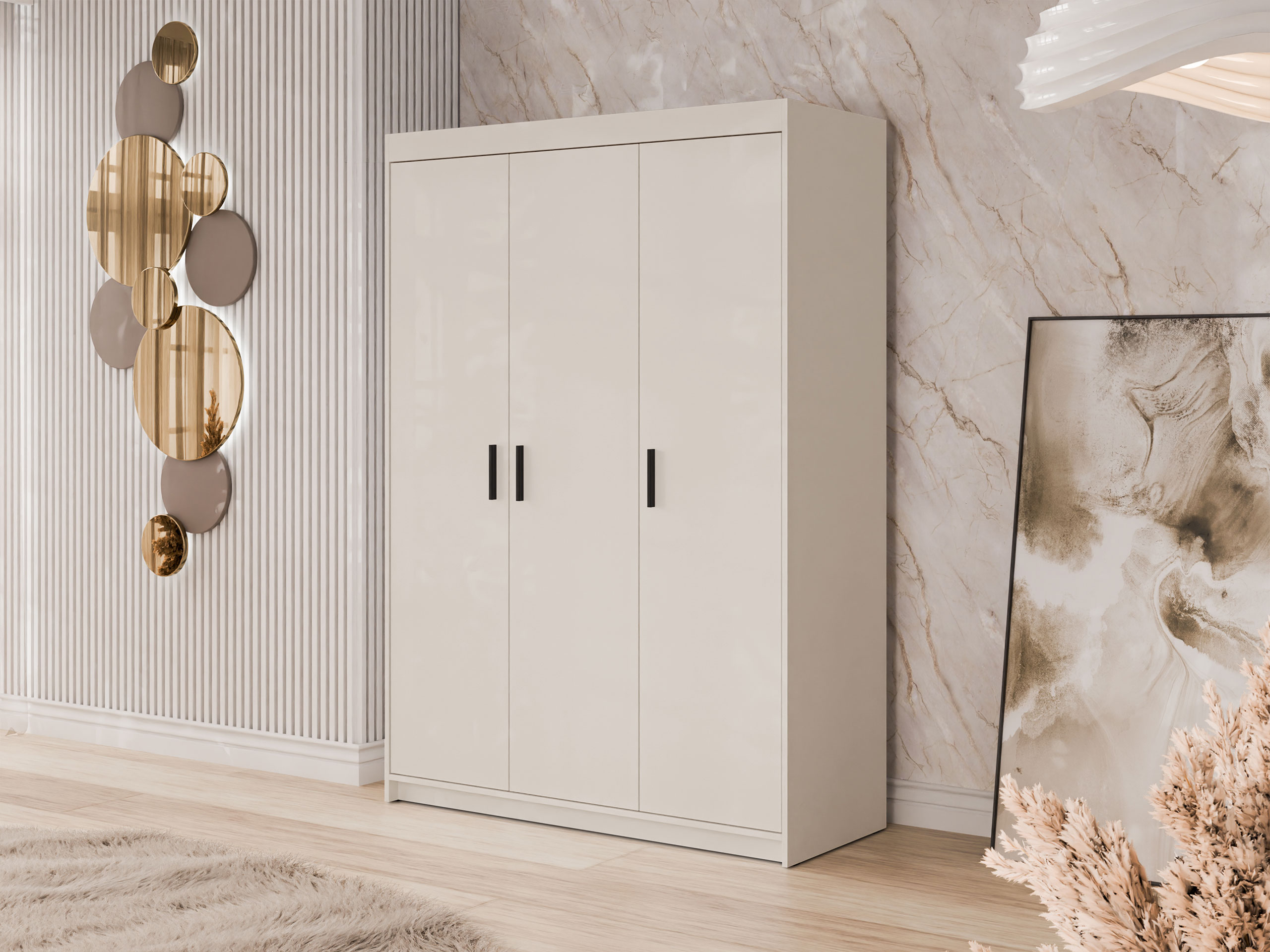 Armoire Novduni 101 (Beige)