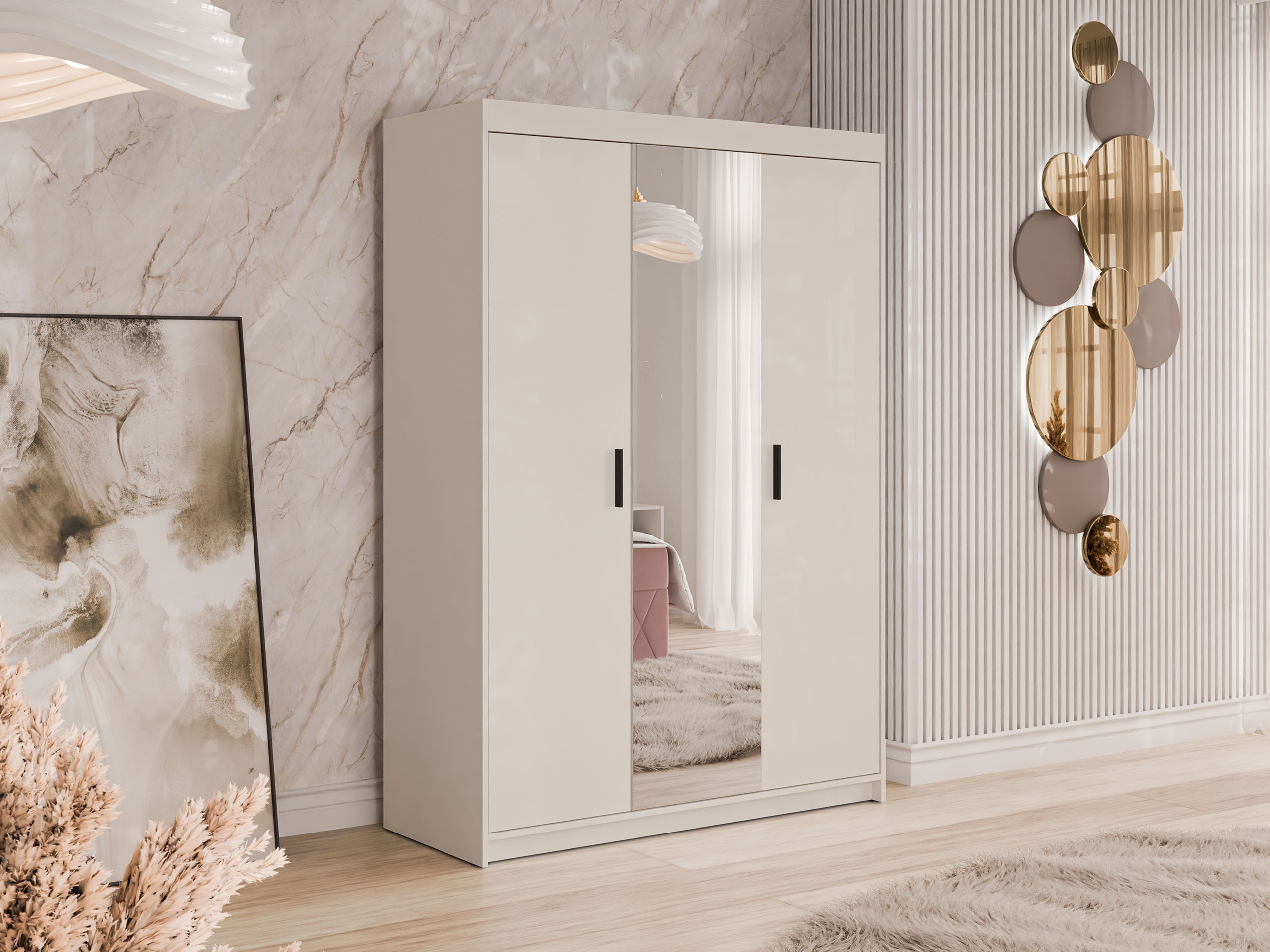 Armoire Novduni 102 (Beige)