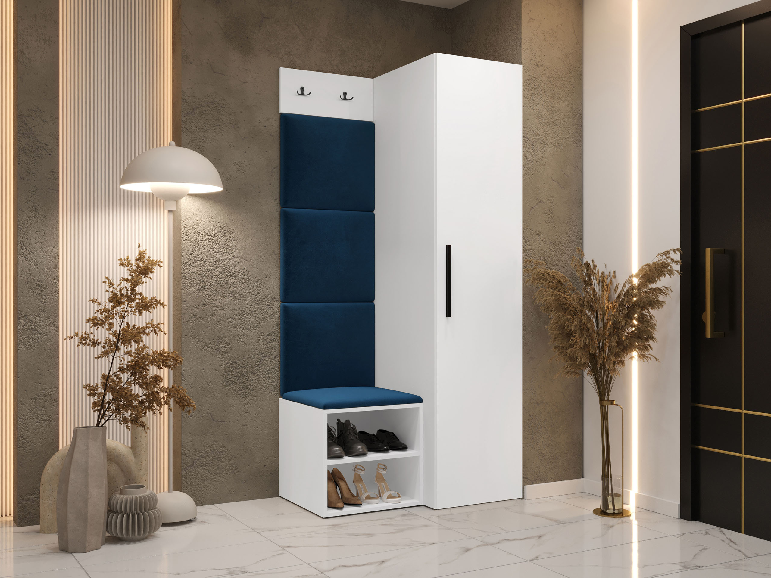 Meuble d'entrée Hartford 524 (Blanc)