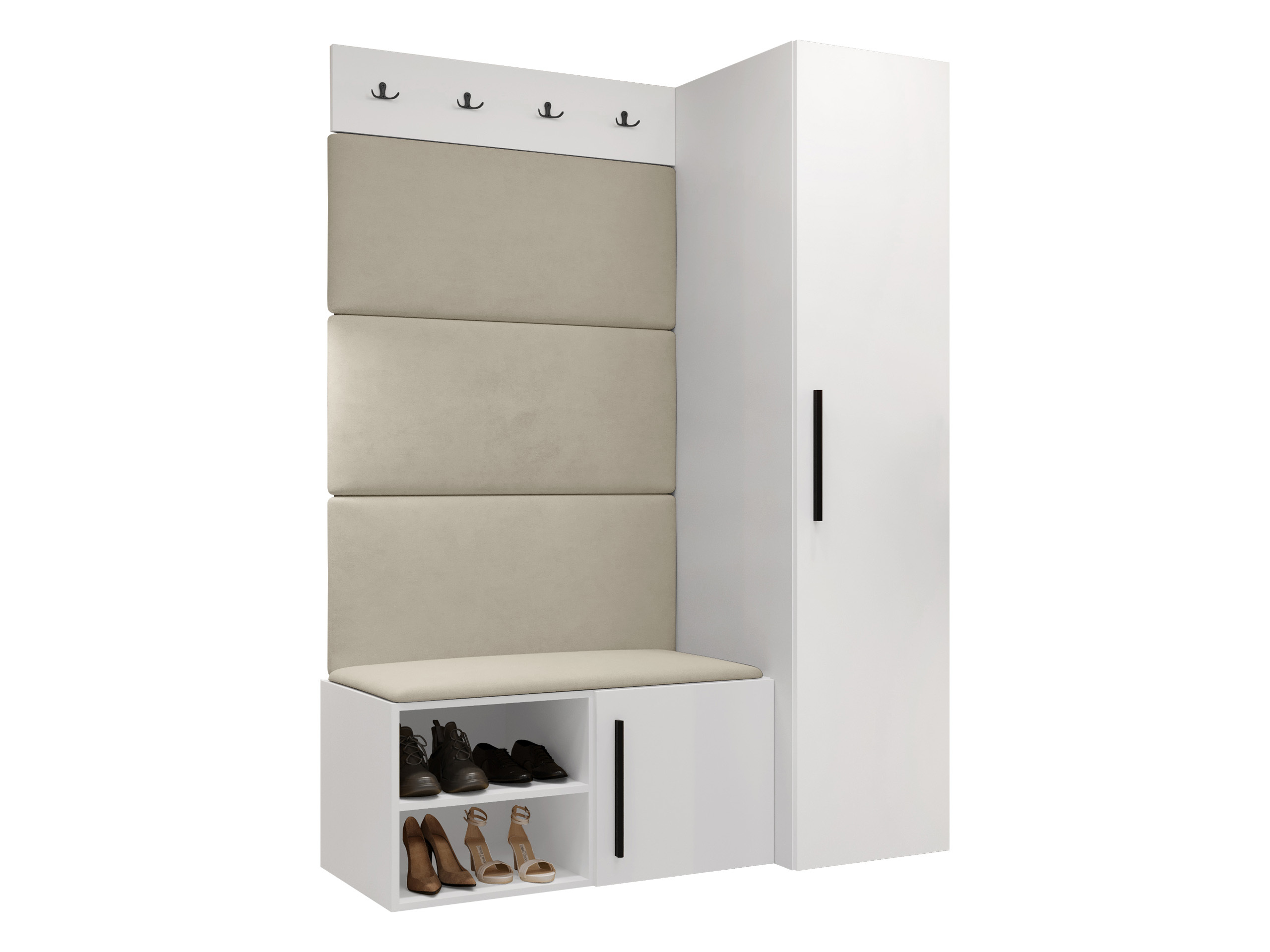 Meuble d'entrée Hartford 525 (Blanc)