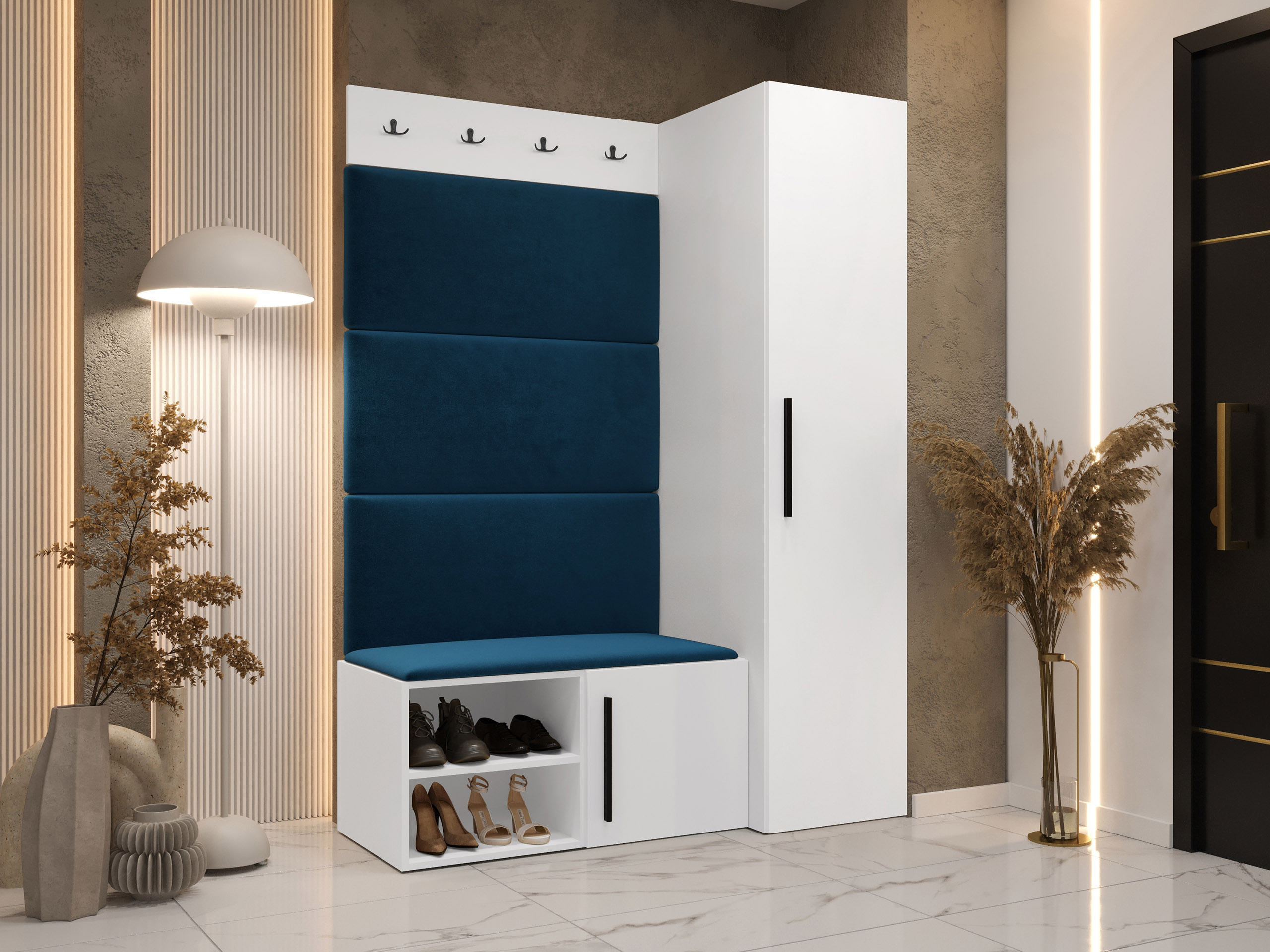 Meuble d'entrée Hartford 525 (Blanc)