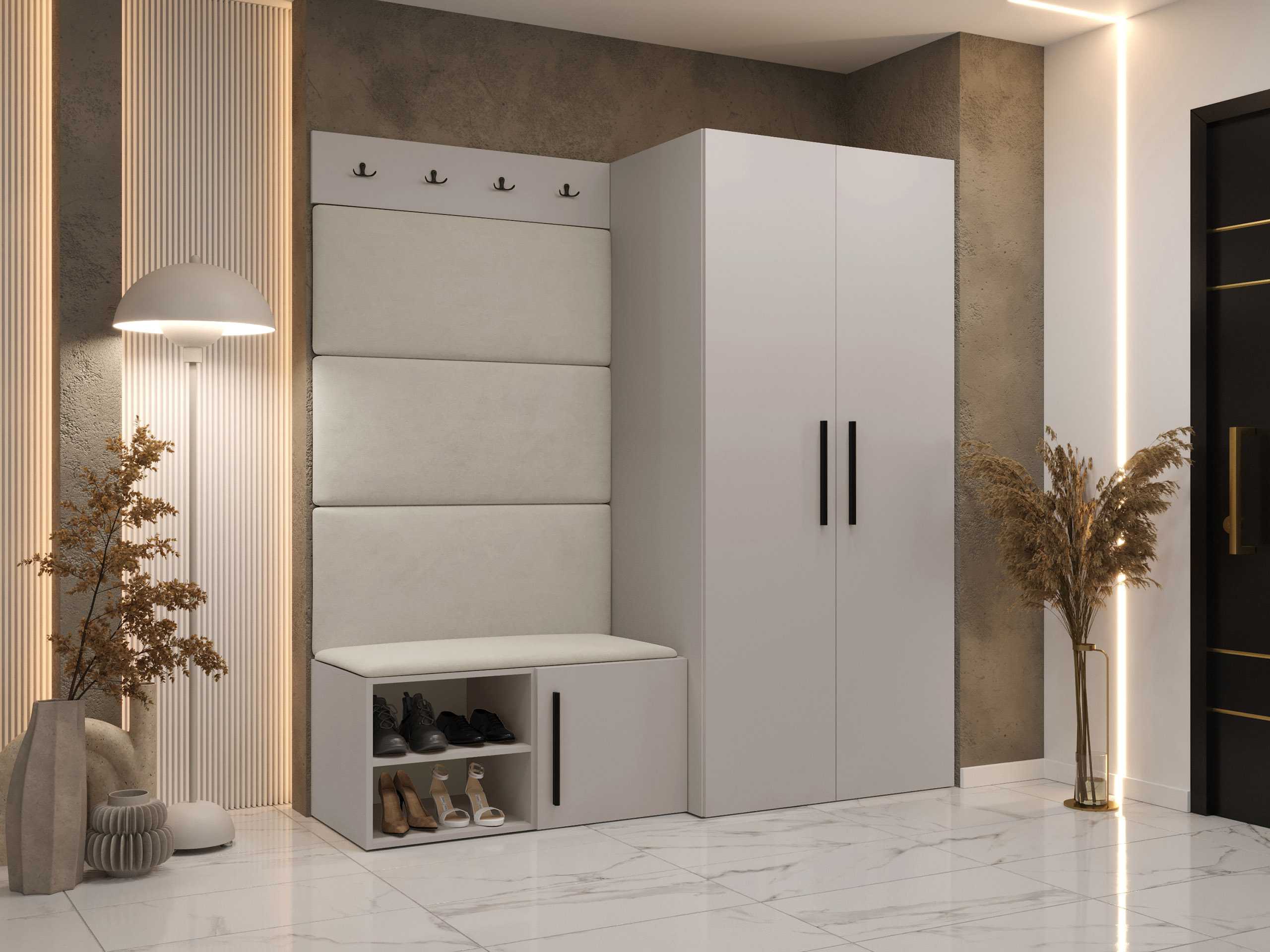 Meuble d'entrée Hartford 526 (Cachemire)