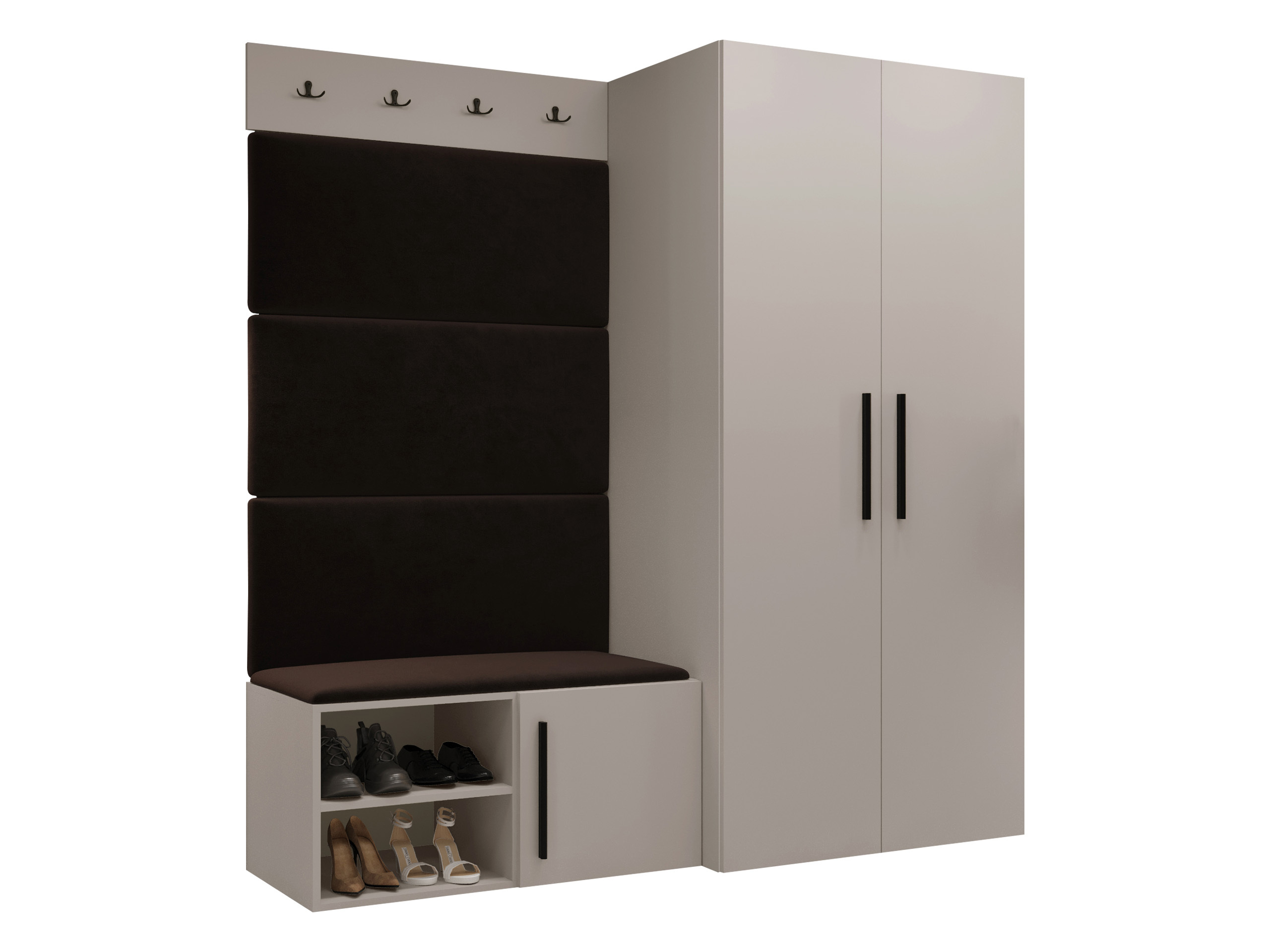 Meuble d'entrée Hartford 526 (Cachemire)