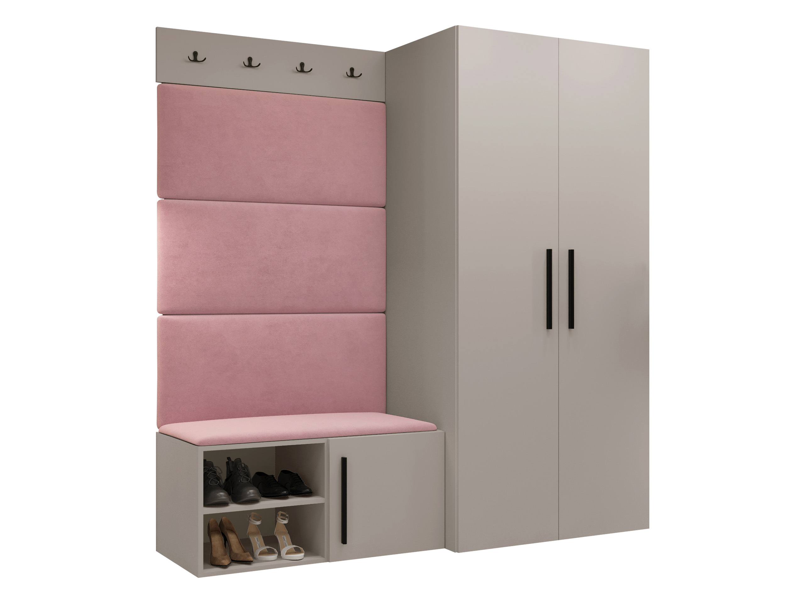 Meuble d'entrée Hartford 526 (Cachemire)