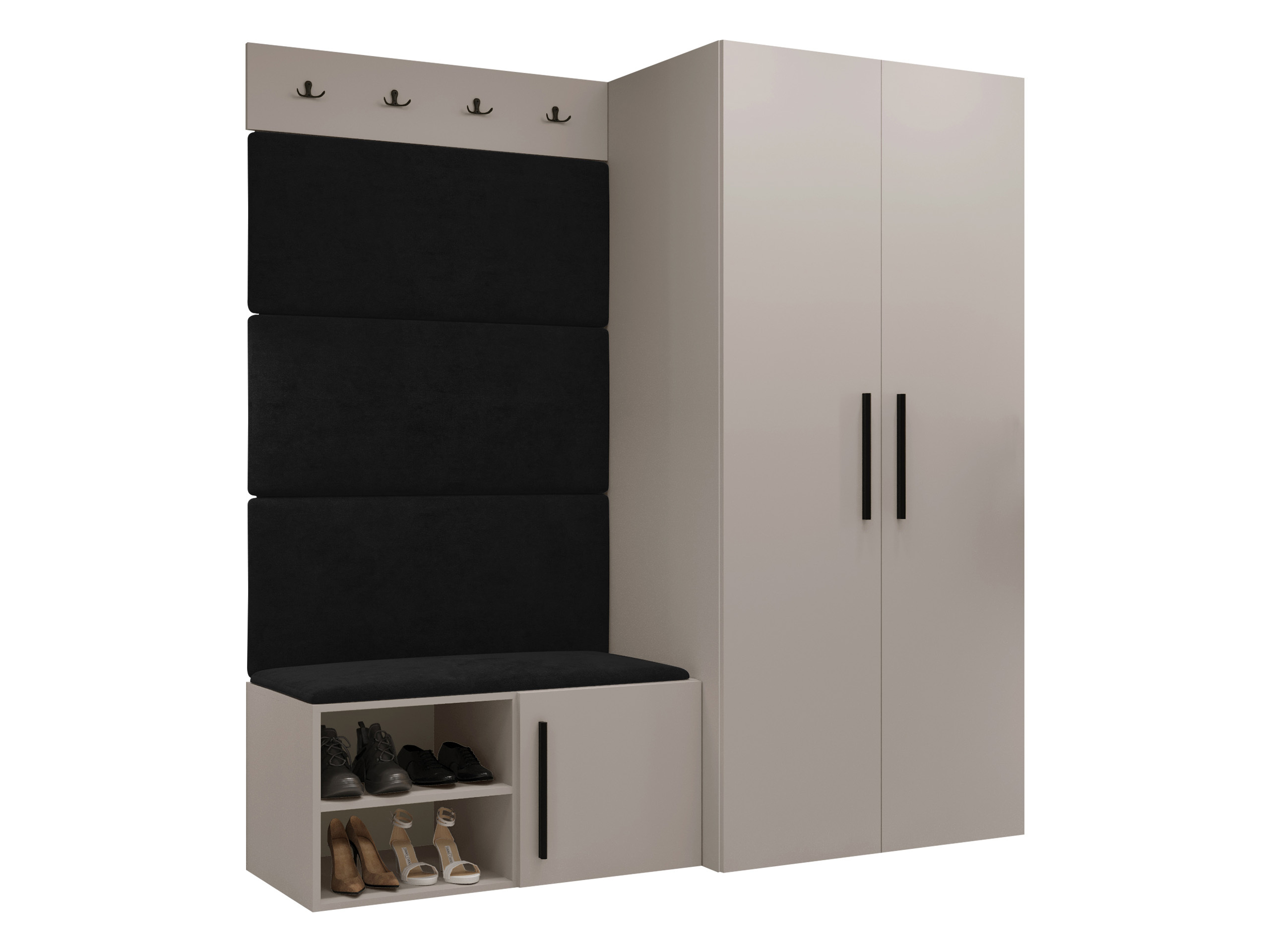 Meuble d'entrée Hartford 526 (Cachemire)